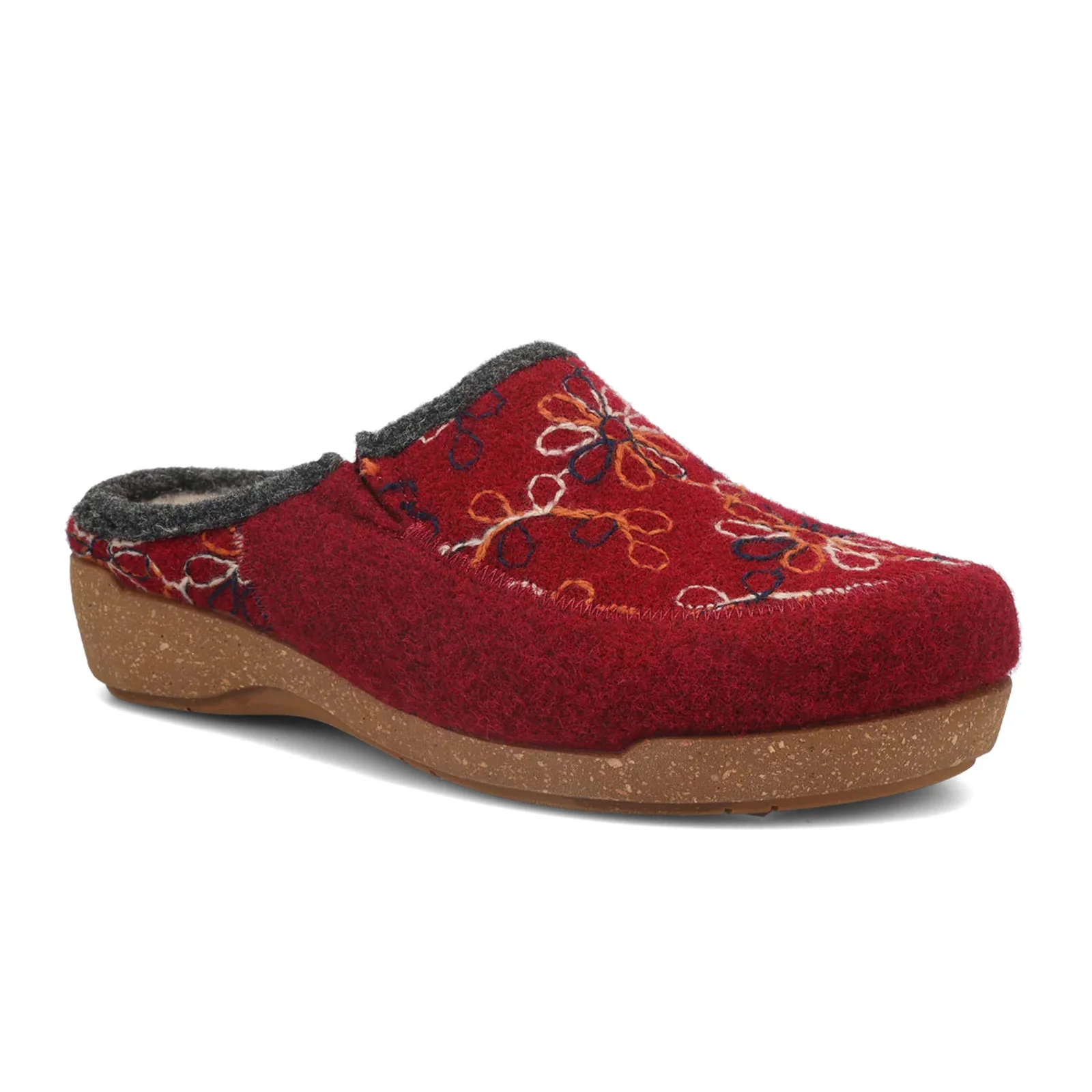 Taos Woolflower Slipper (Women) - Cranberry - Image 4