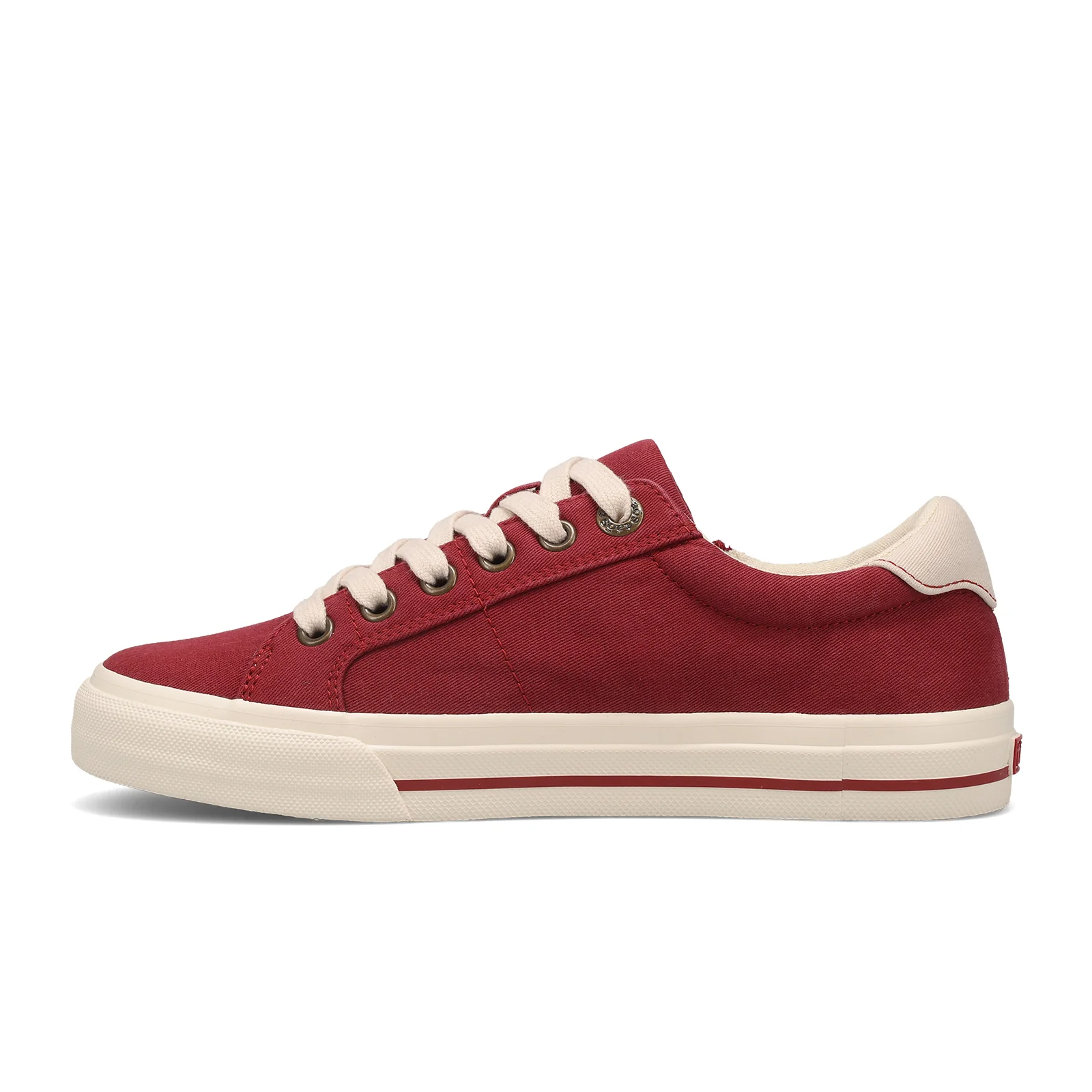 Taos Z Soul Sneaker (Women) - Crimson/Ecru Distressed - Image 2