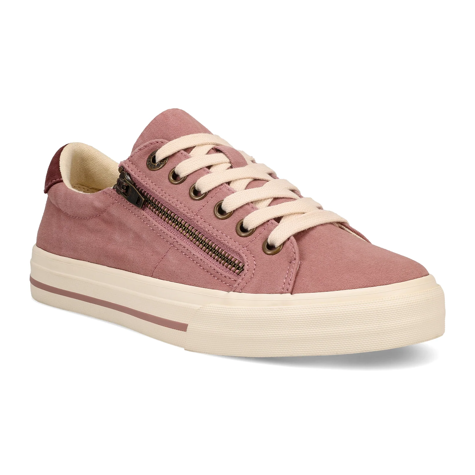 Taos Z Soul Sneaker (Women) - Dusty Rose/Wine Distressed - Image 3