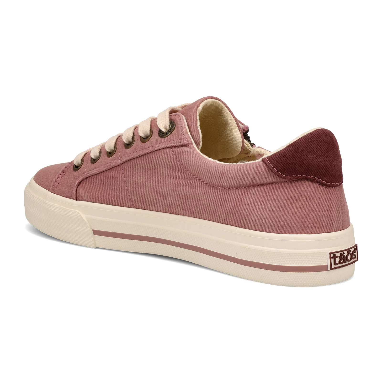 Taos Z Soul Sneaker (Women) - Dusty Rose/Wine Distressed - Image 4