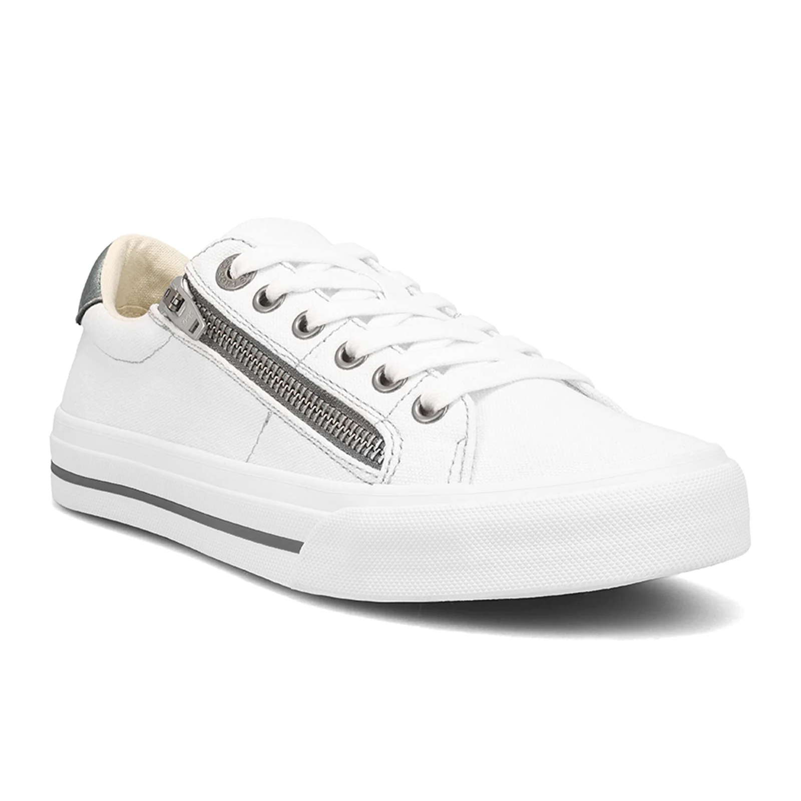 Taos Z Soul Sneaker (Women) - White/Pewter - Image 3