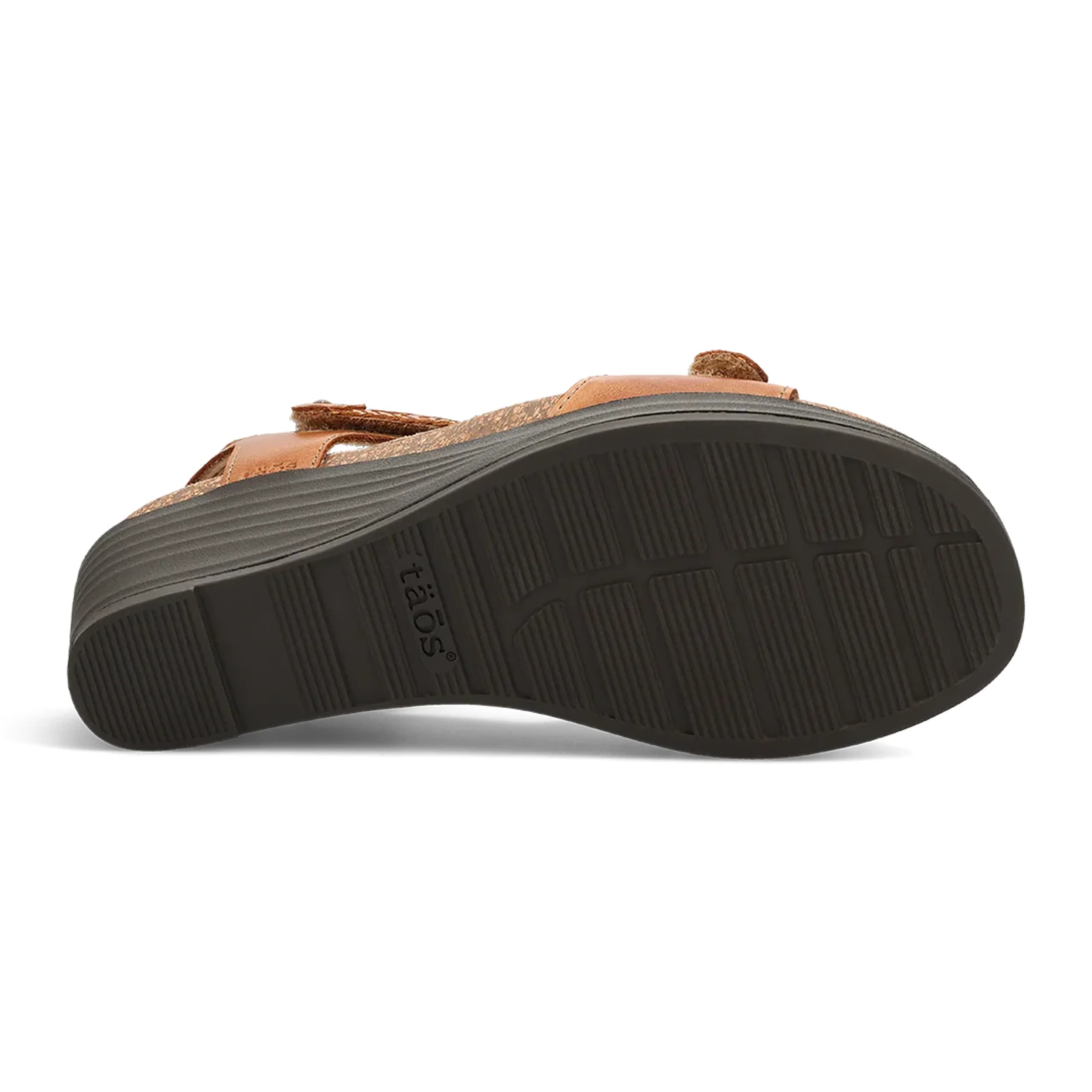 Taos Zecret Wedge Sandal (Women) - Caramel - Image 6
