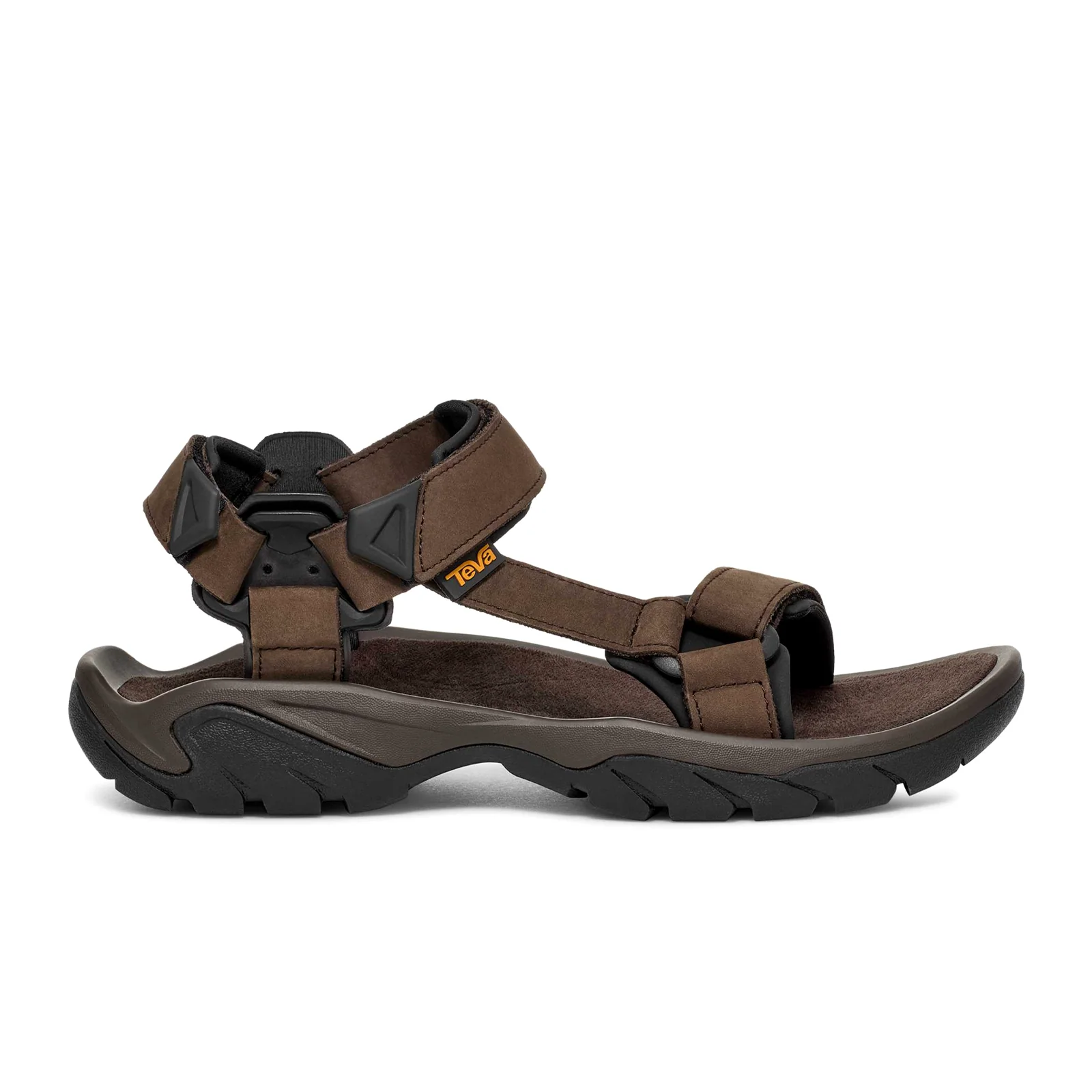 Teva Terra Fi 5 Universal Leather Active Sandal (Men) - Turkish Coffee