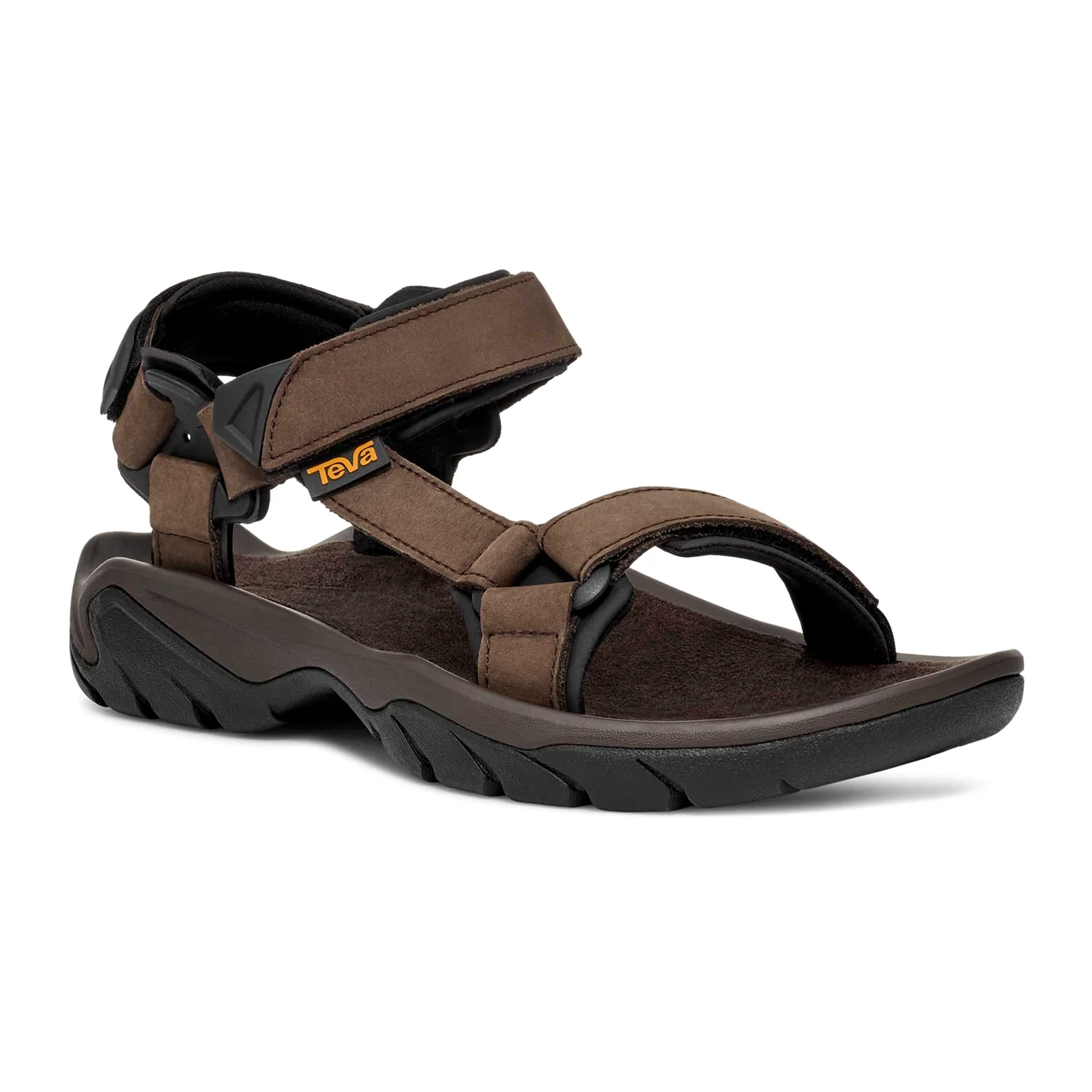 Teva Terra Fi 5 Universal Leather Active Sandal (Men) - Turkish Coffee - Image 3