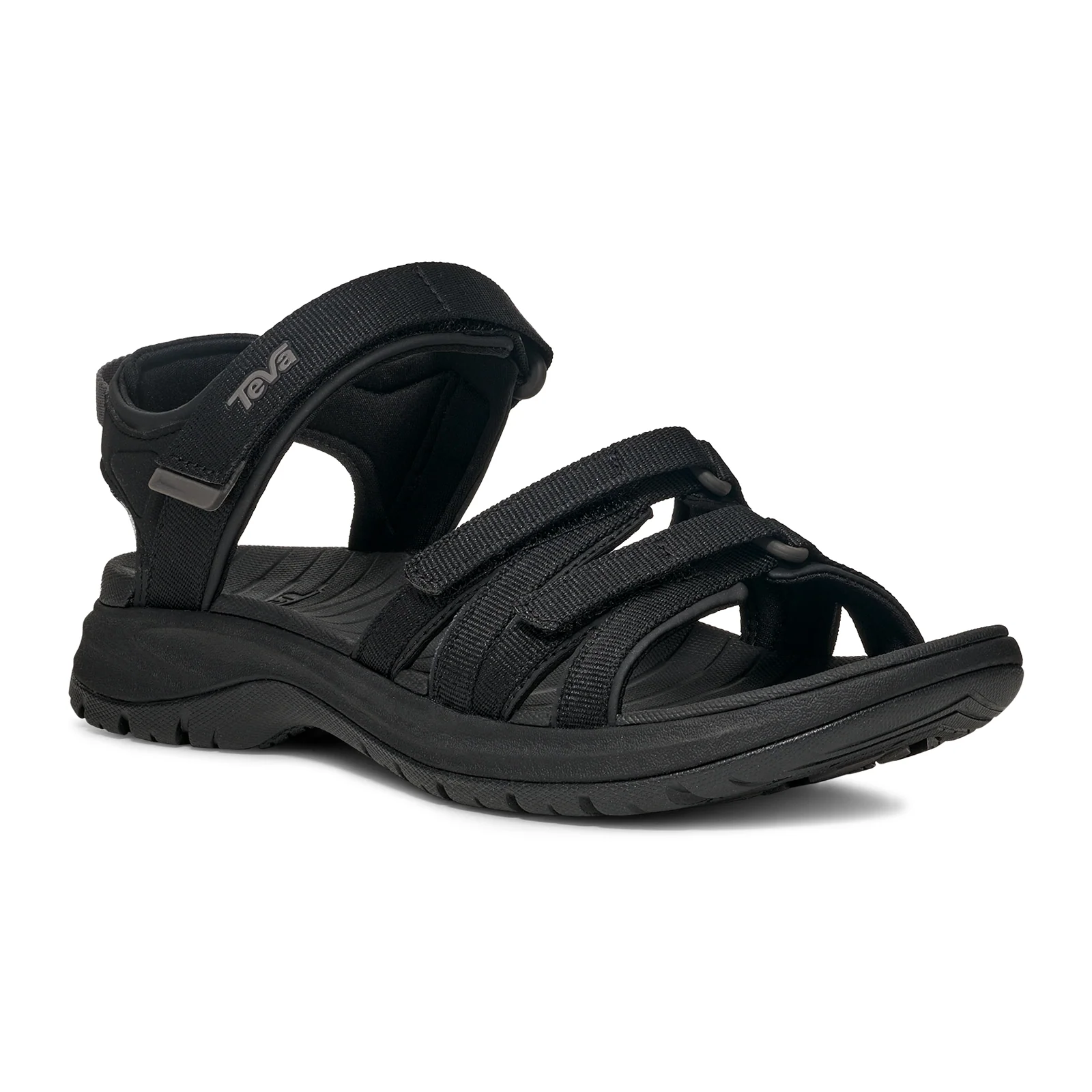 Teva Tirra Sport Sandal (Women) - Black/Black - Image 3