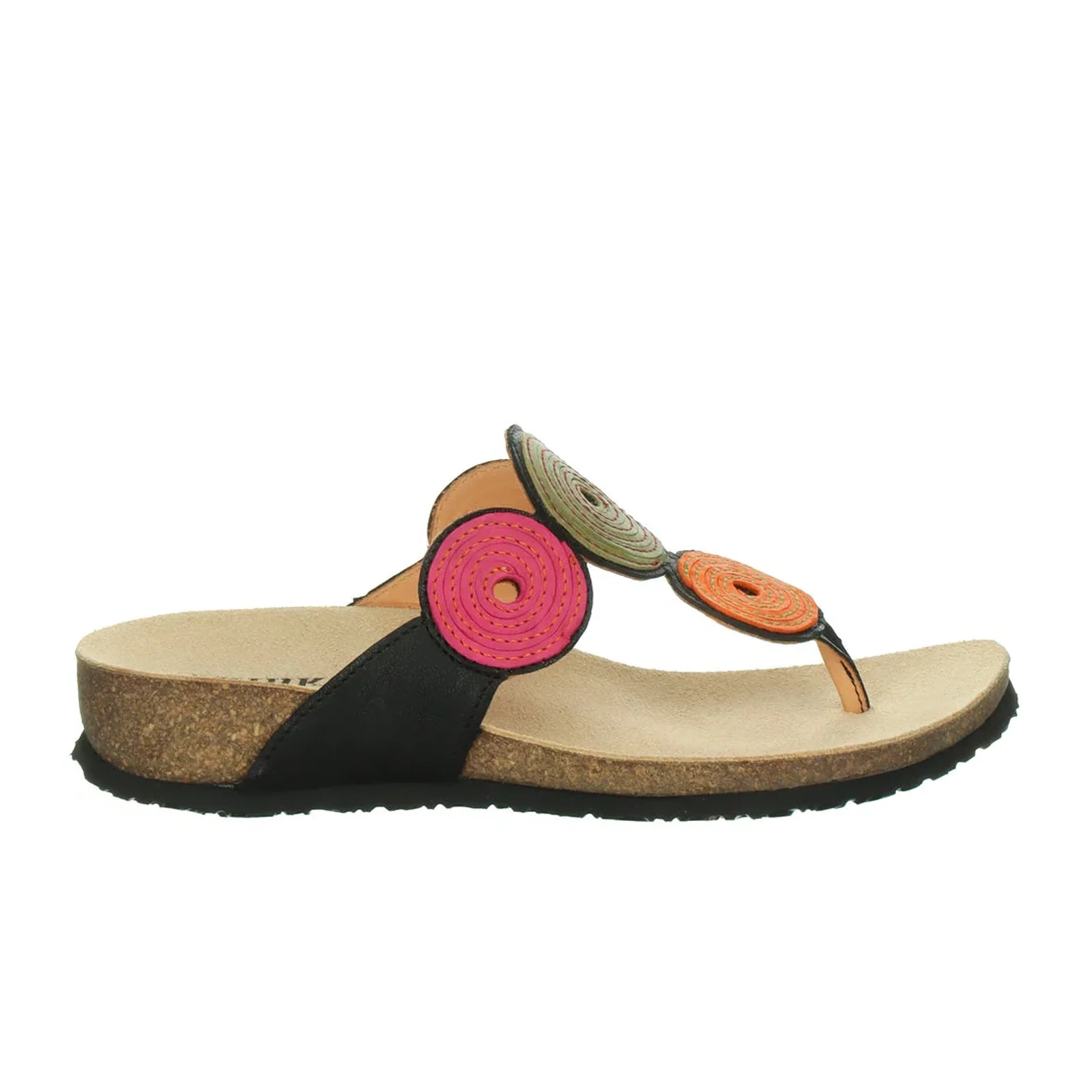 Think! Julia Circles Sandal (Women) - Black/Kombi