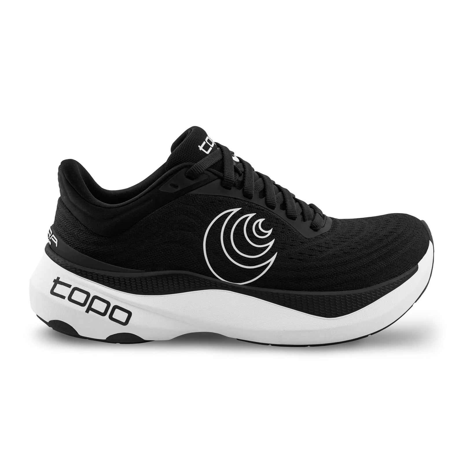 Topo Aura Running Shoe (Women) - Black/White