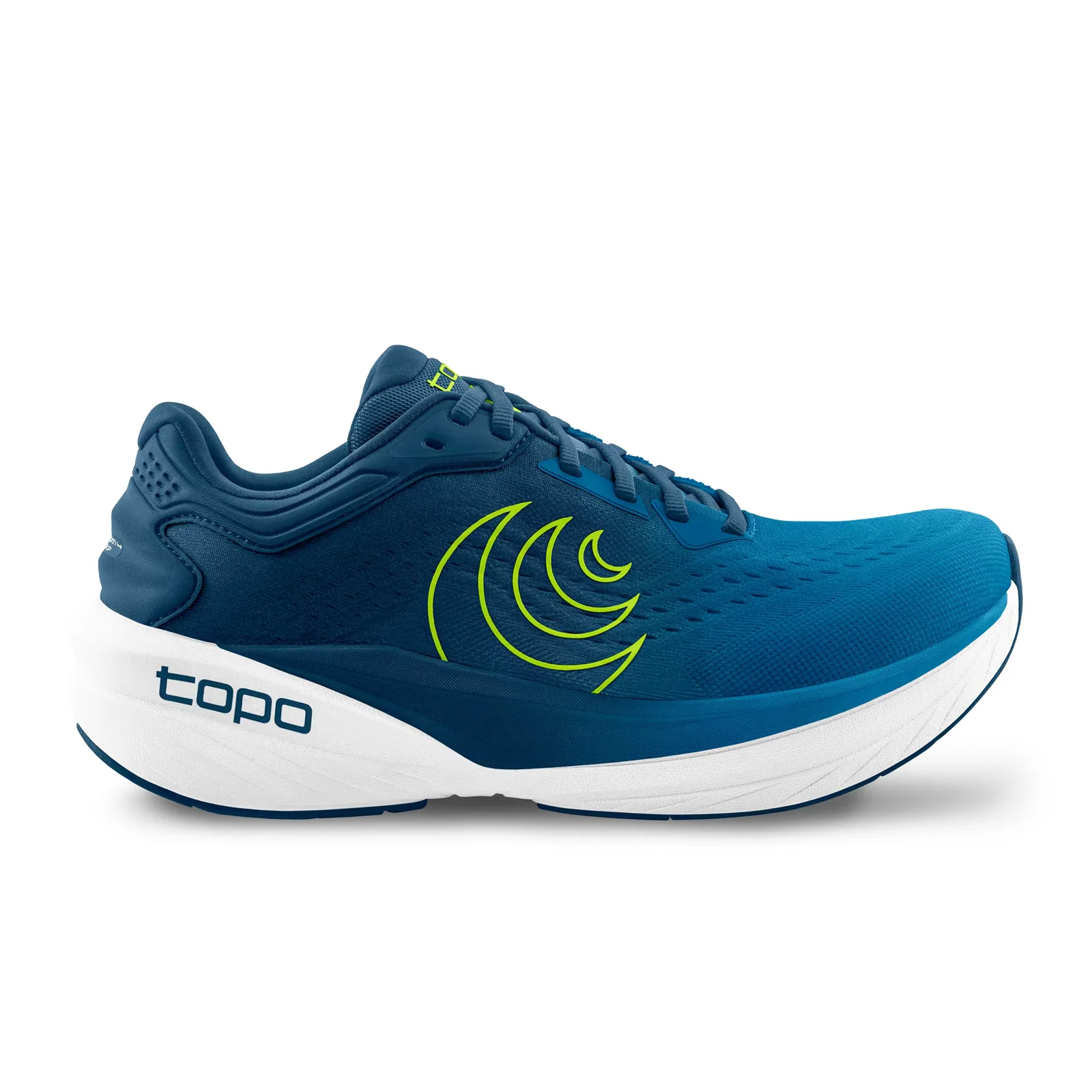 Topo Phantom 4 Running Shoe (Men) - Blue/Lime
