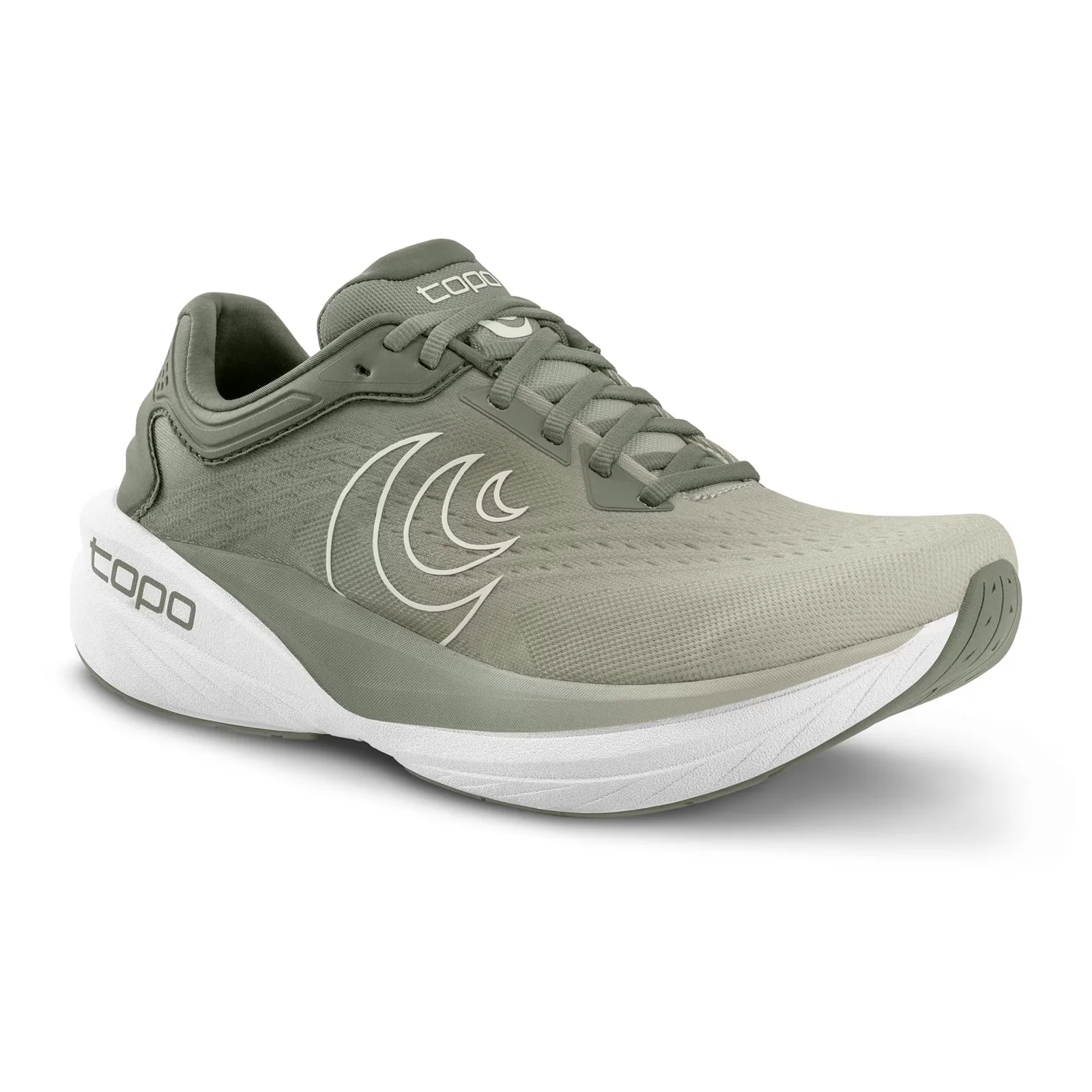 Topo Phantom 4 Running Shoe (Men) - Khaki/White - Image 3