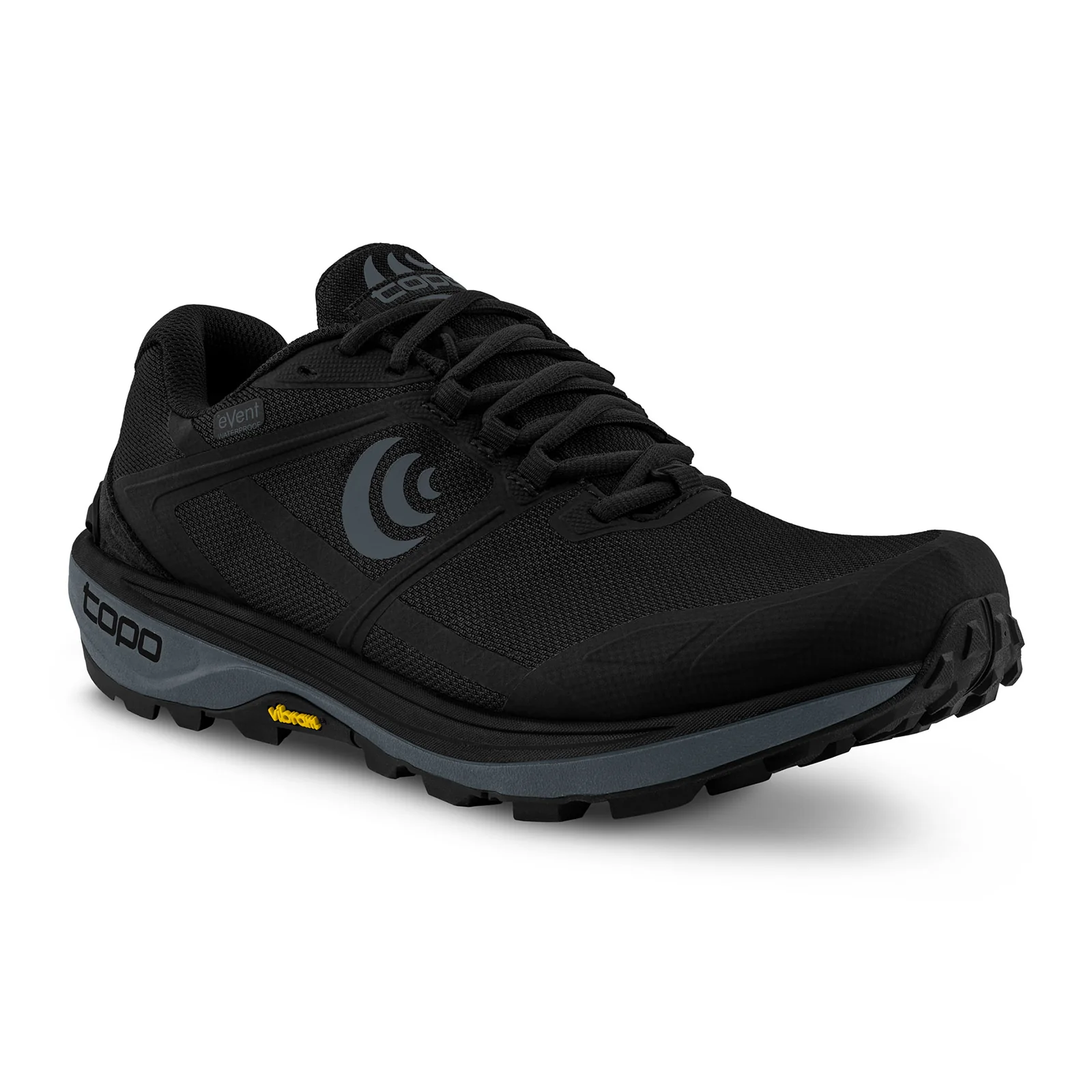 Topo Terraventure 4 Waterproof Running Shoe (Men) - Black/Charcoal - Image 3