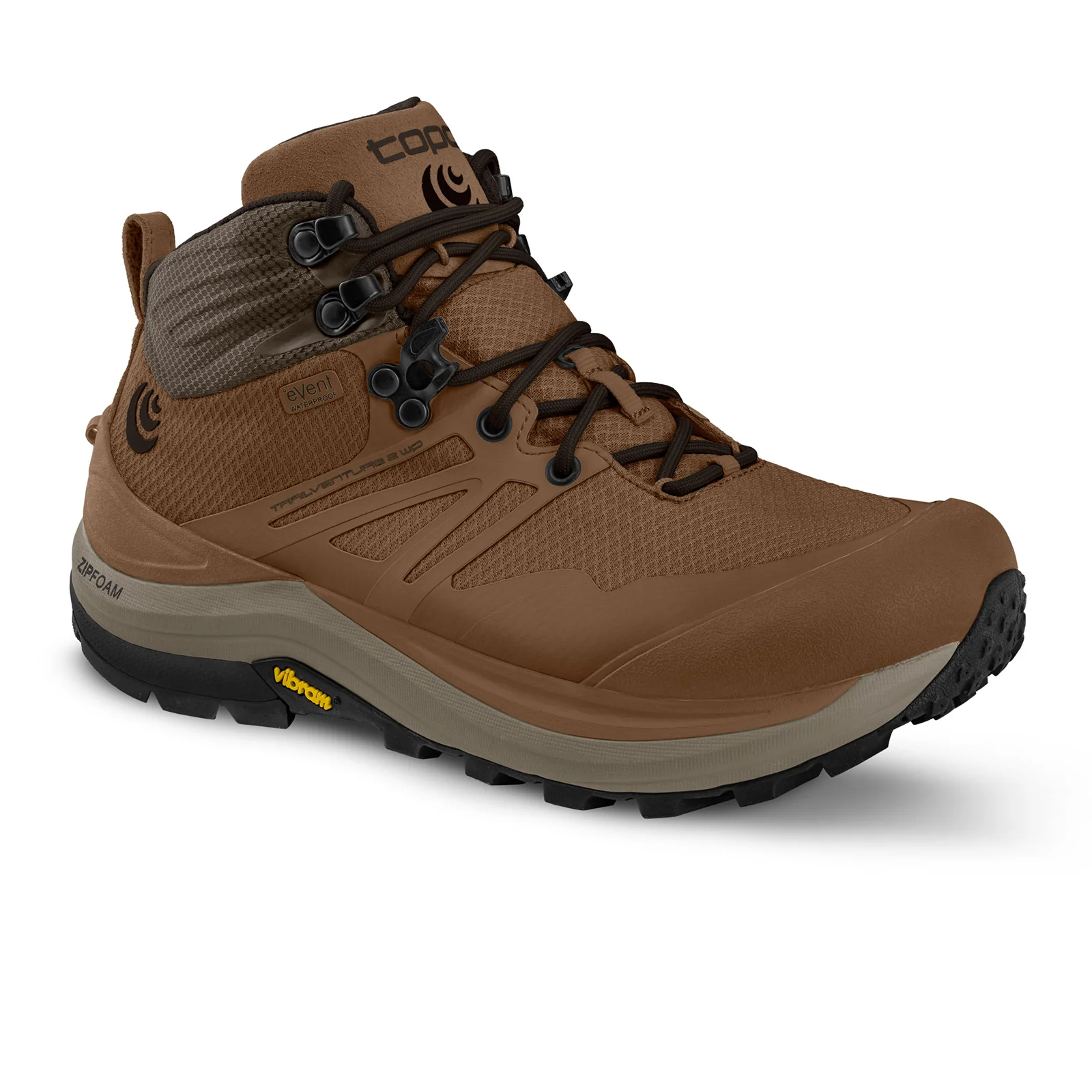 Topo Trailventure 2 Waterproof Hiking Boot (Men) - Brown/Tan - Image 3