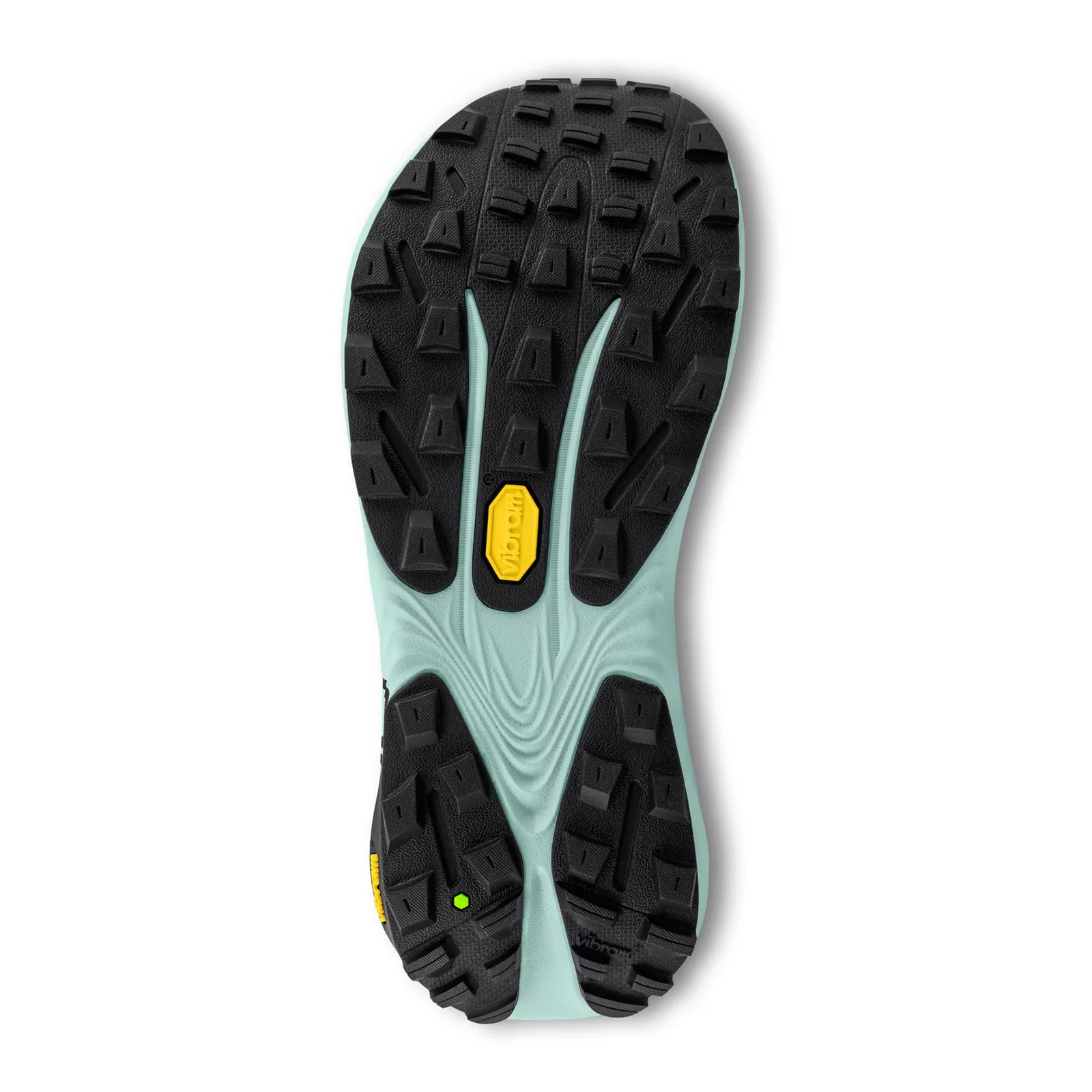 Topo Vista Running Shoe (Women) - Black/Mint - Image 5