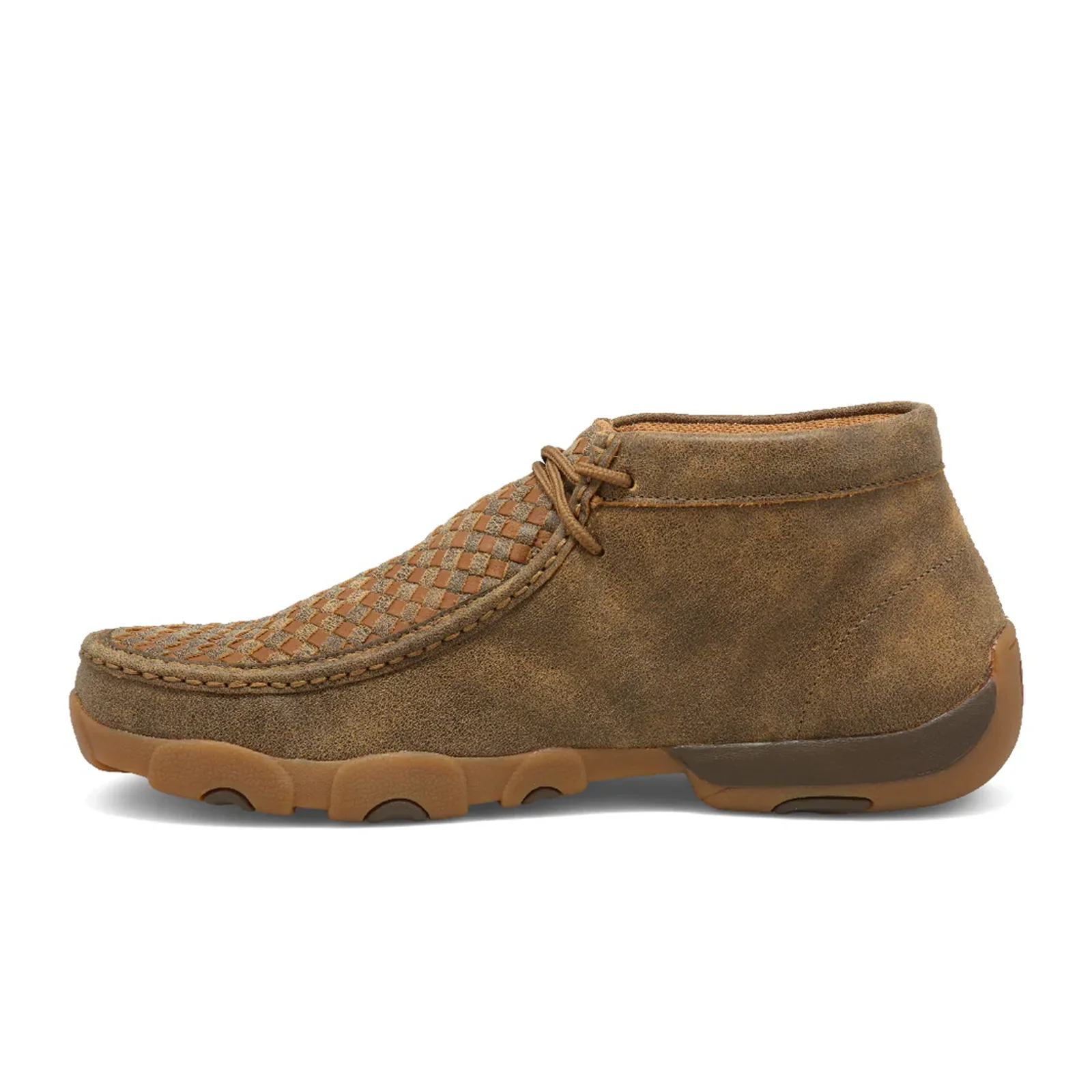 Twisted X Chukka Driving Moc (Men) - Bomber & Tan - Image 2