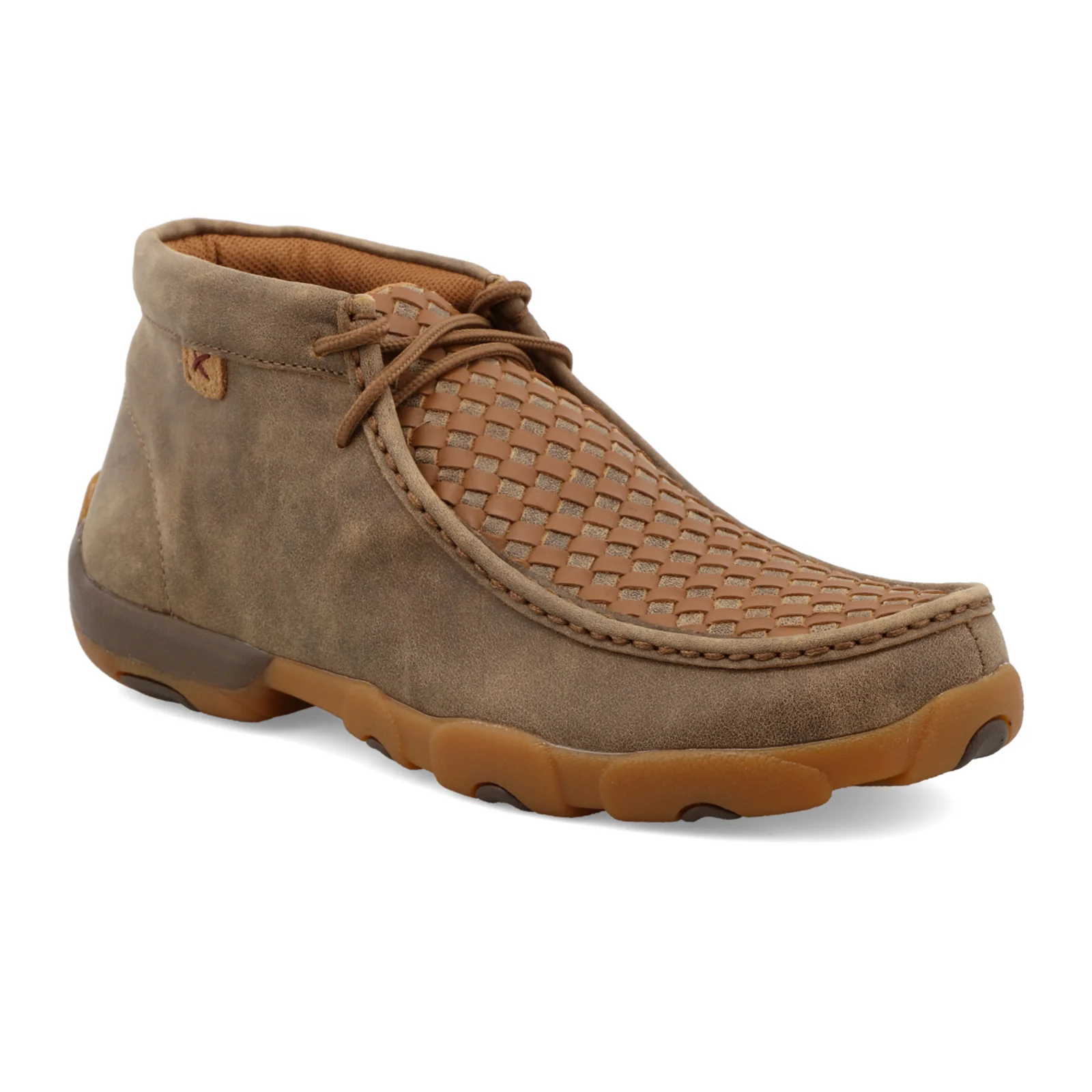 Twisted X Chukka Driving Moc (Men) - Bomber & Tan - Image 3