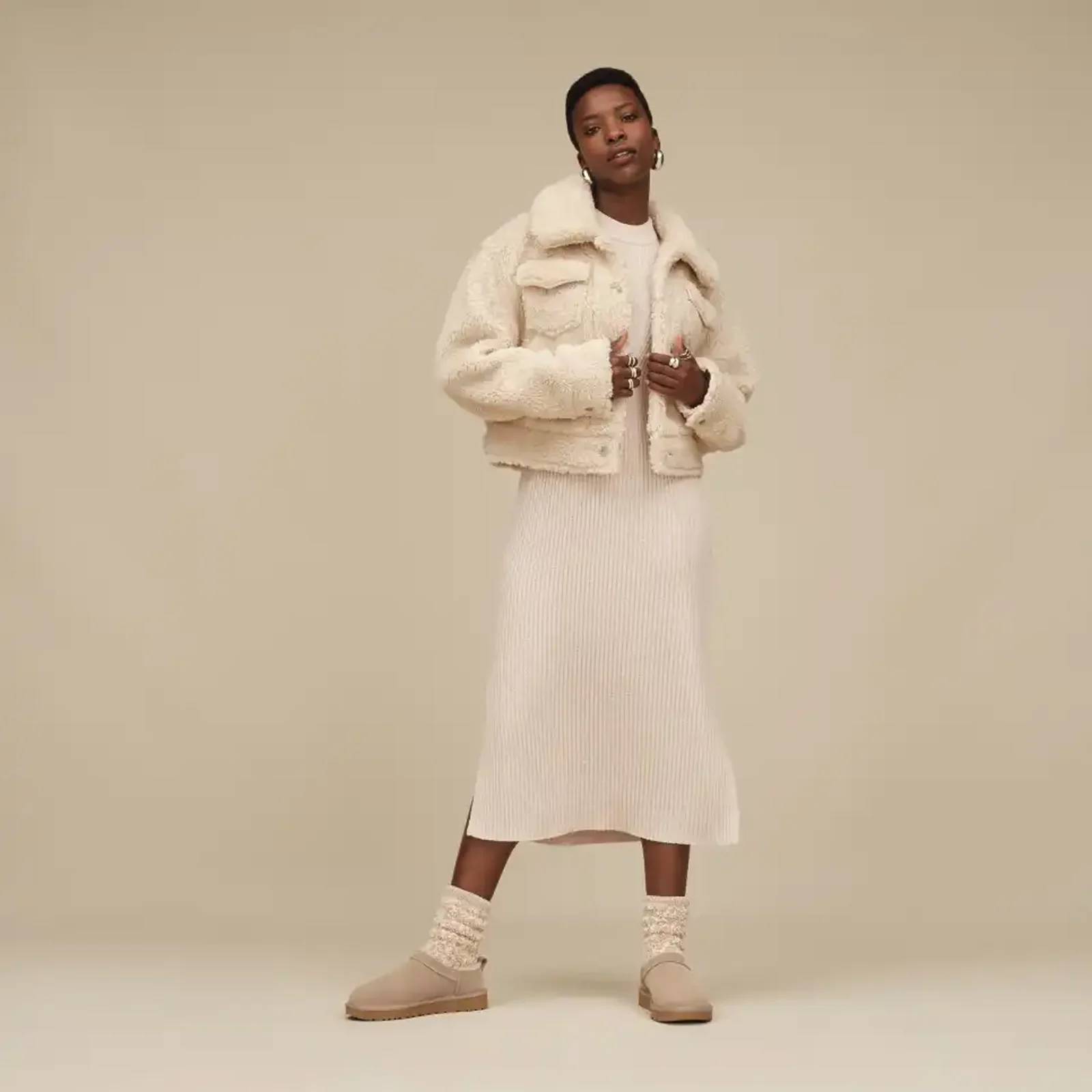 UGG® Classic Micro (Women) - Sand - Image 8