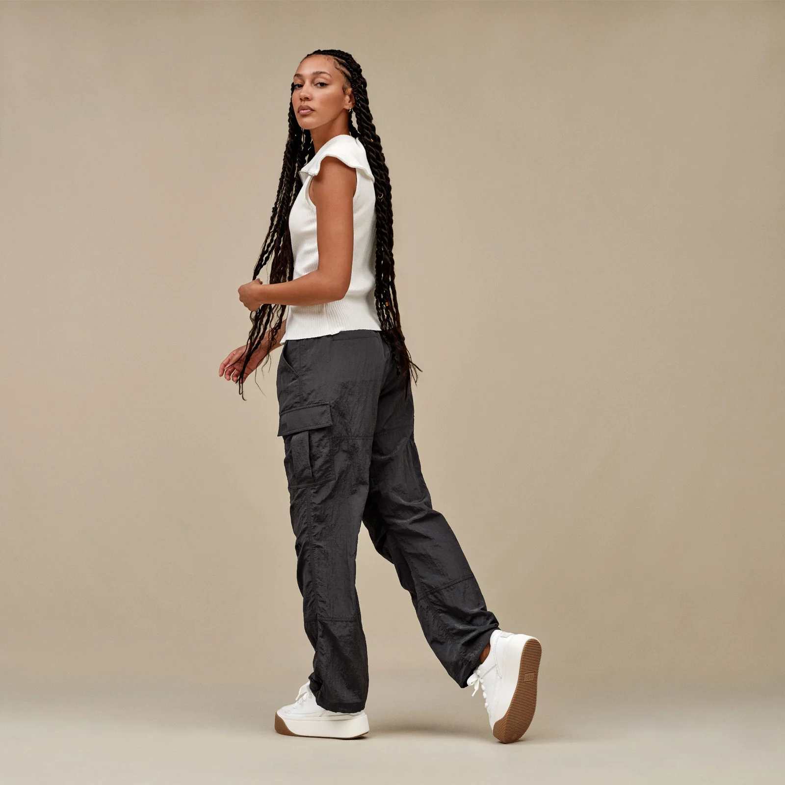 UGG® EZ-Duzzit Essential Lace Up (Women) - White - Image 7