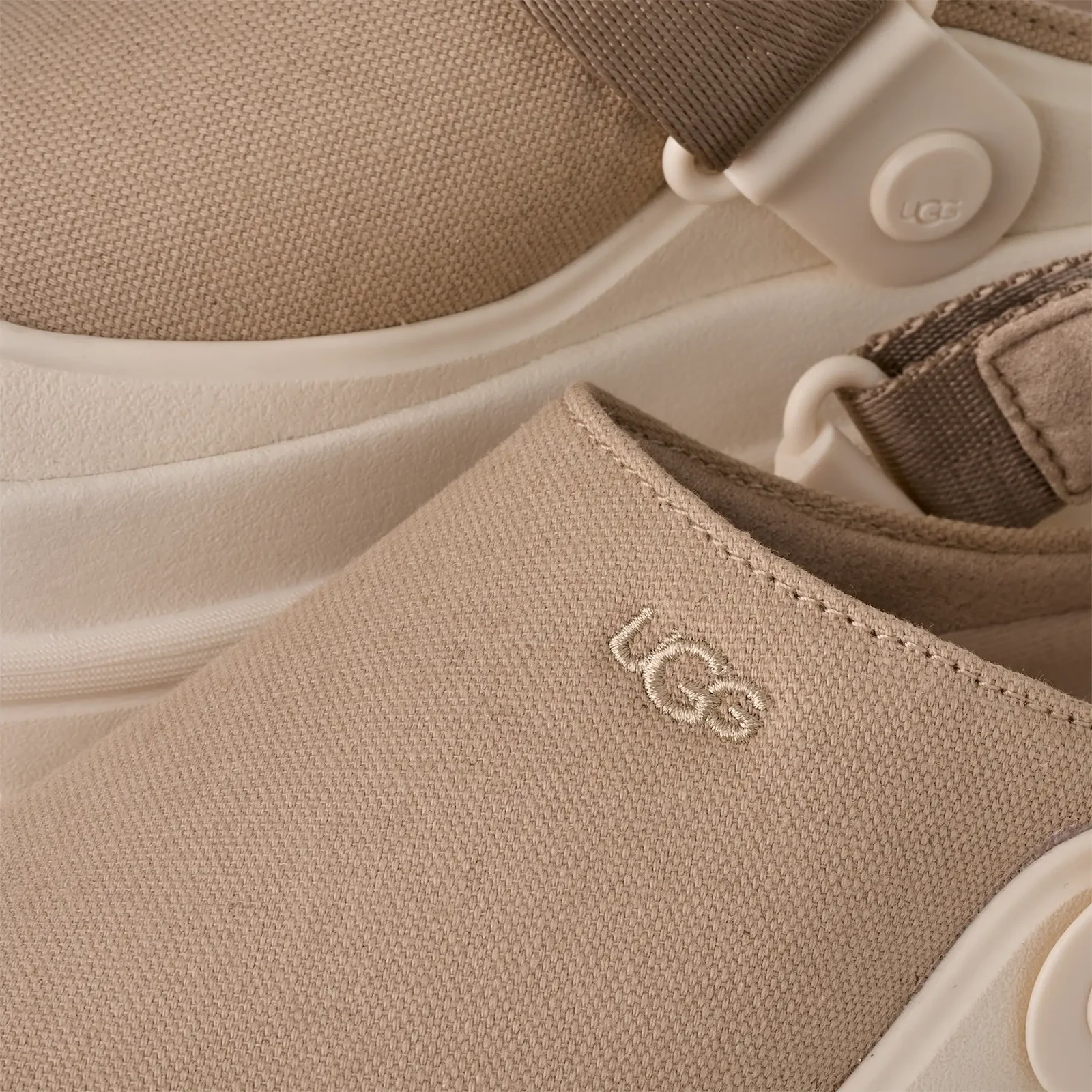 UGG® GoldenGlow Canvas Clog (Women) - Mustard Seed - Image 7