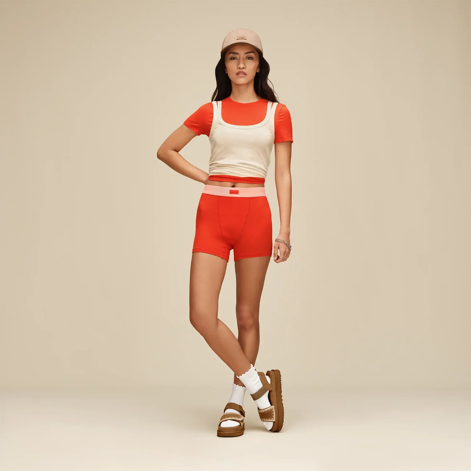UGG® GoldenStar Artistitch (Women) - Chestnut - Image 8