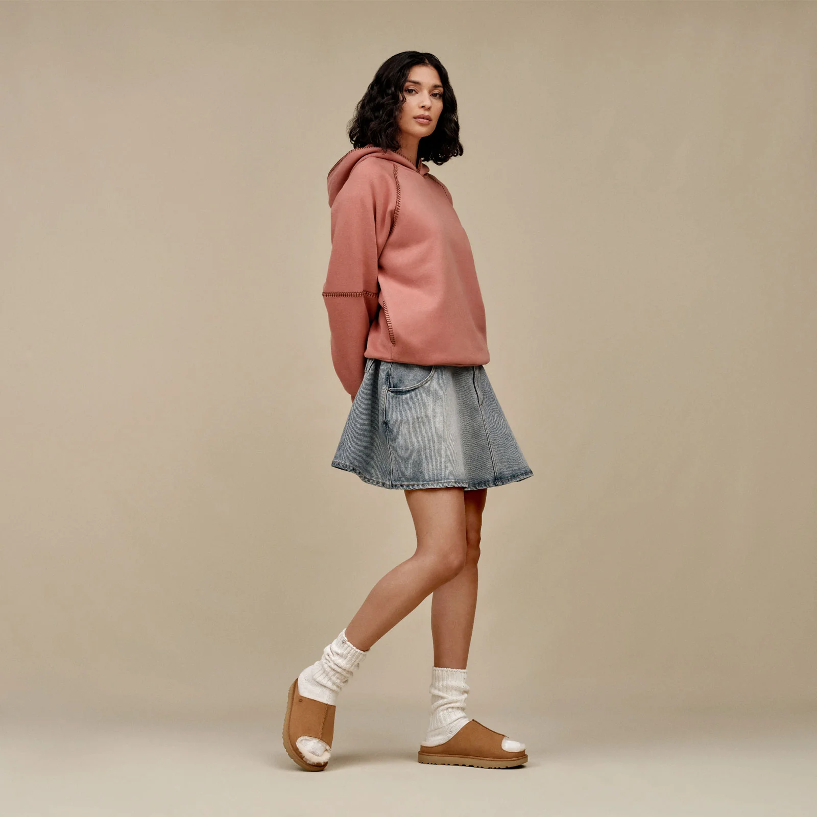 UGG® Greenport Slide (Women) - Chestnut - Image 7