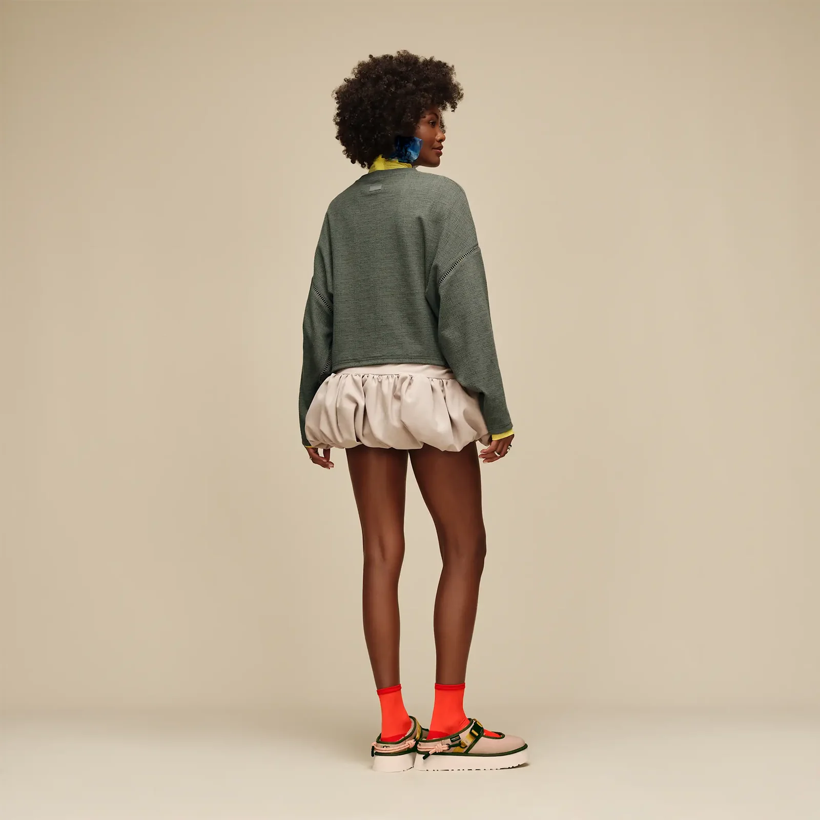 UGG® Hayvie Crewneck (Women) - Green Grey - Image 4