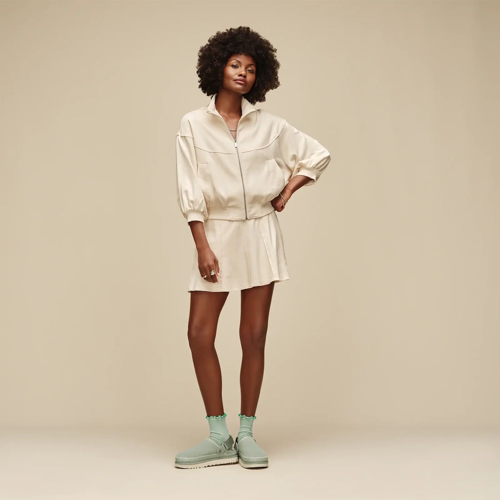 UGG® Karsyn Lettuce Edge Quarter II (Women) - Artichoke/Hummingbird - Image 5