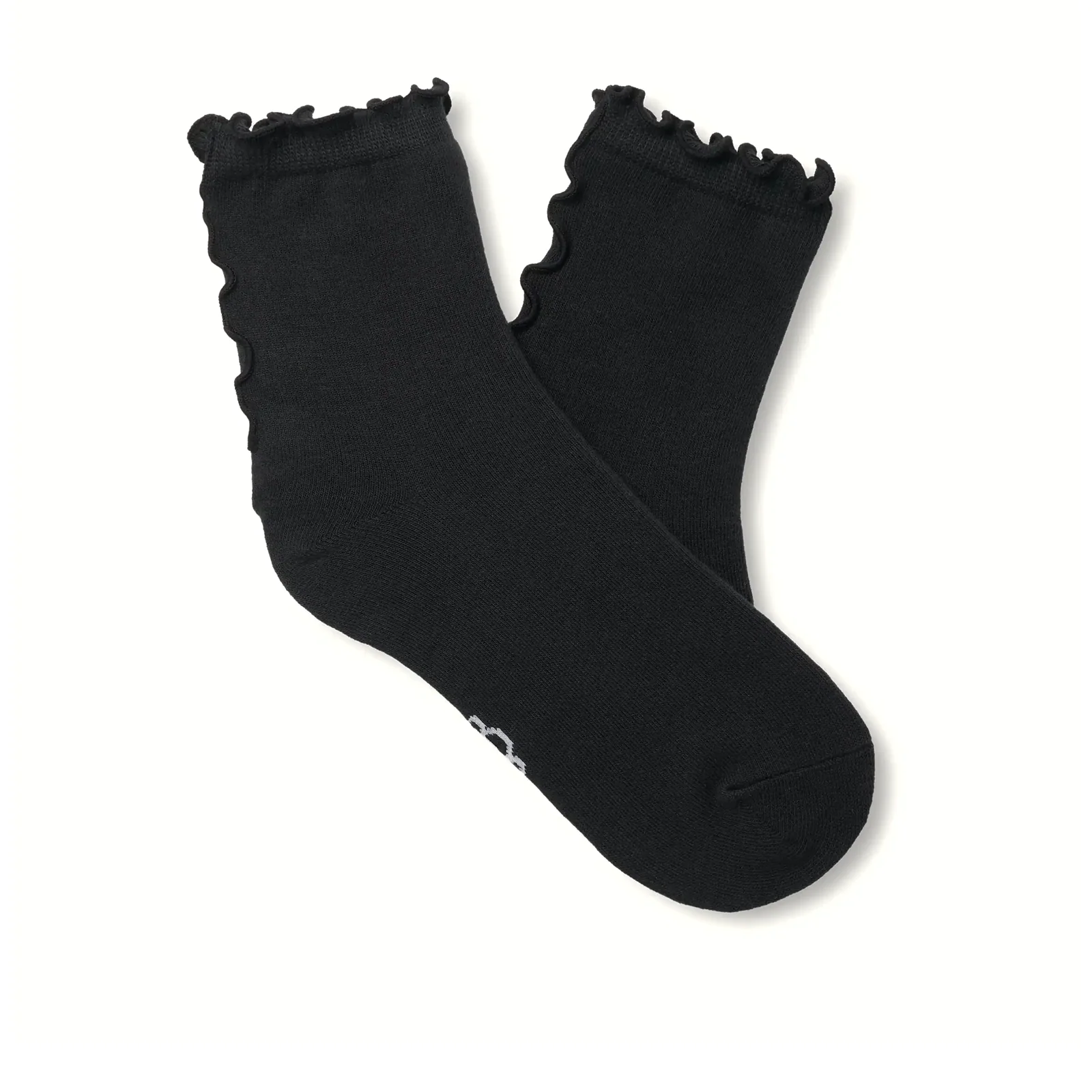 UGG® Karsyn Lettuce Edge Quarter II (Women) - Black