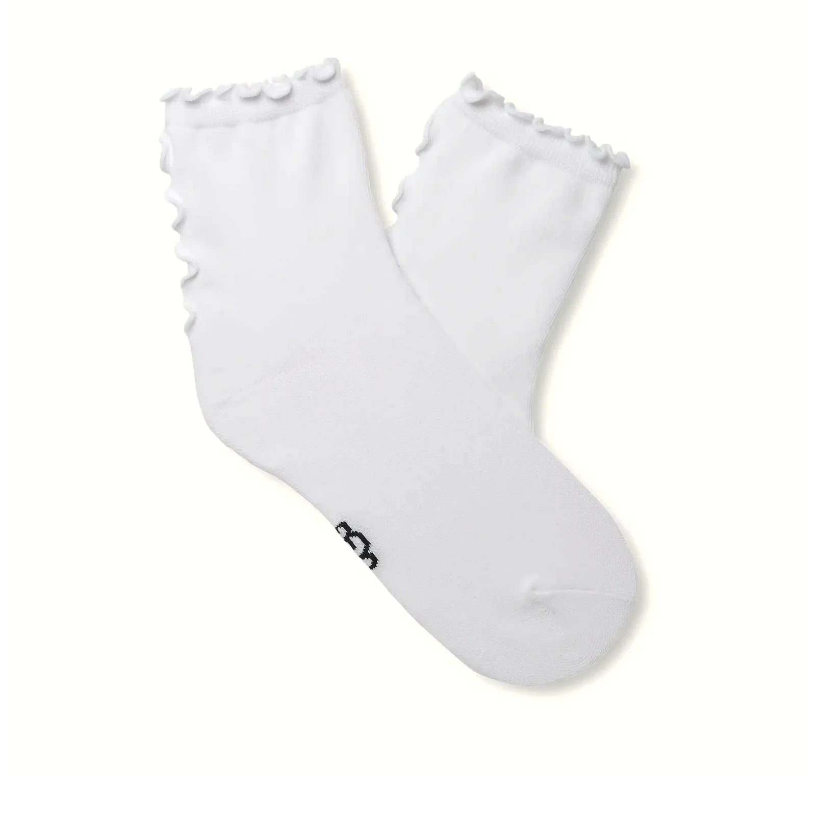 UGG® Karsyn Lettuce Edge Quarter II (Women) - White