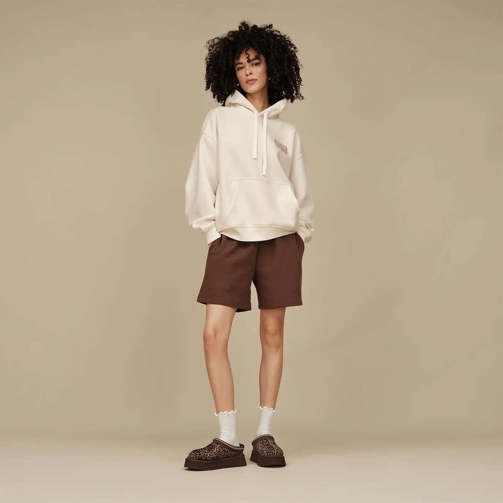 UGG® Logo Hoodie (Women) - Nimbus - Image 5