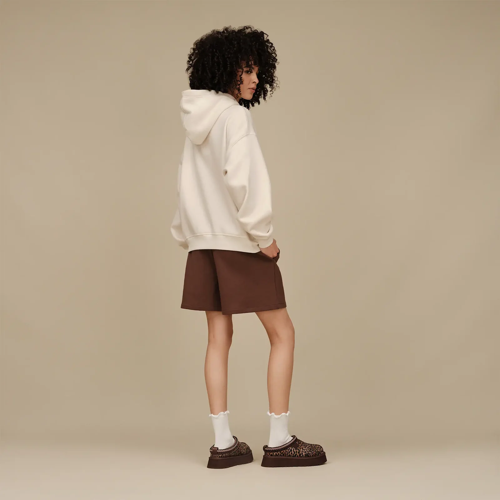 UGG® Logo Hoodie (Women) - Nimbus - Image 6