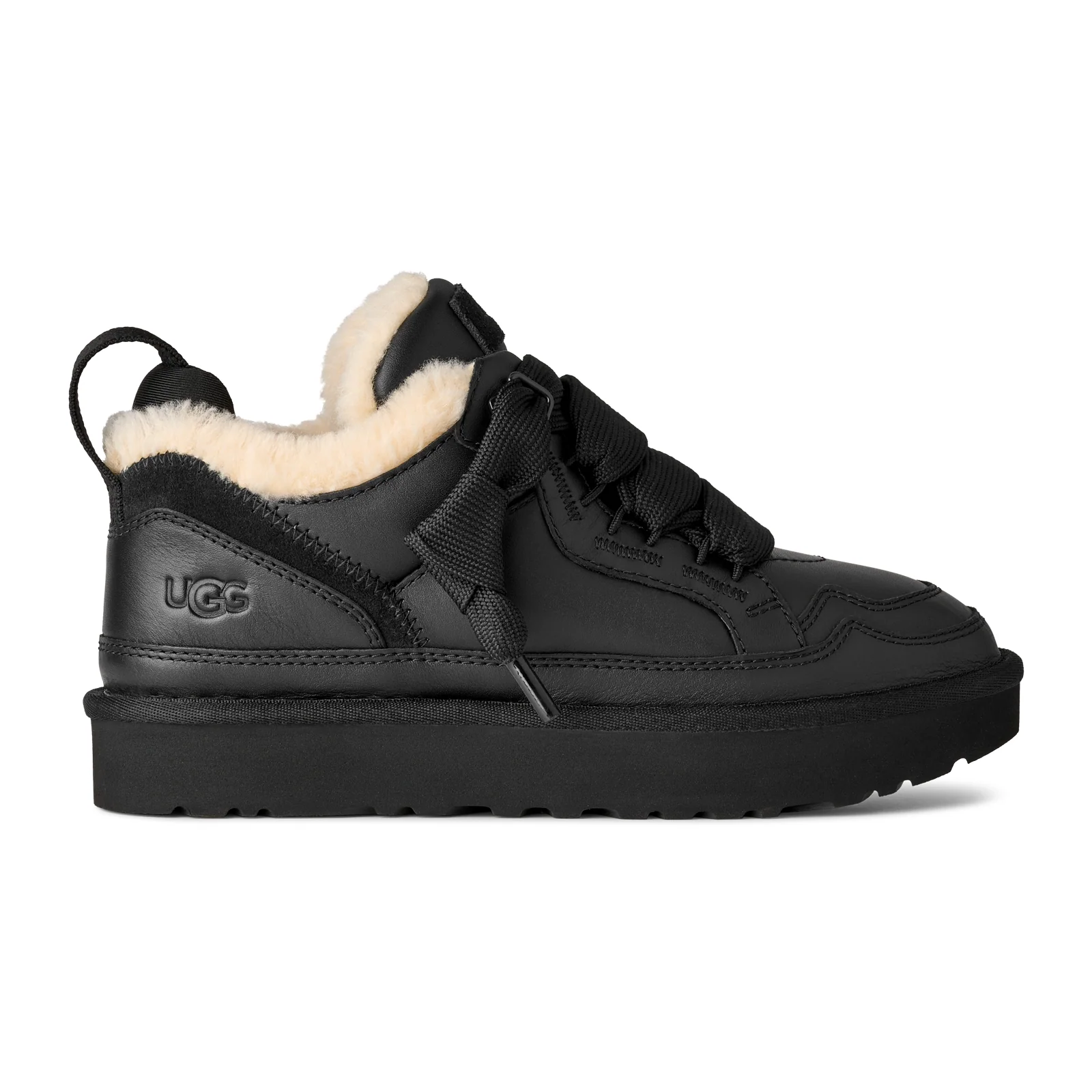 UGG® Lowmel (Women) - Black Leather