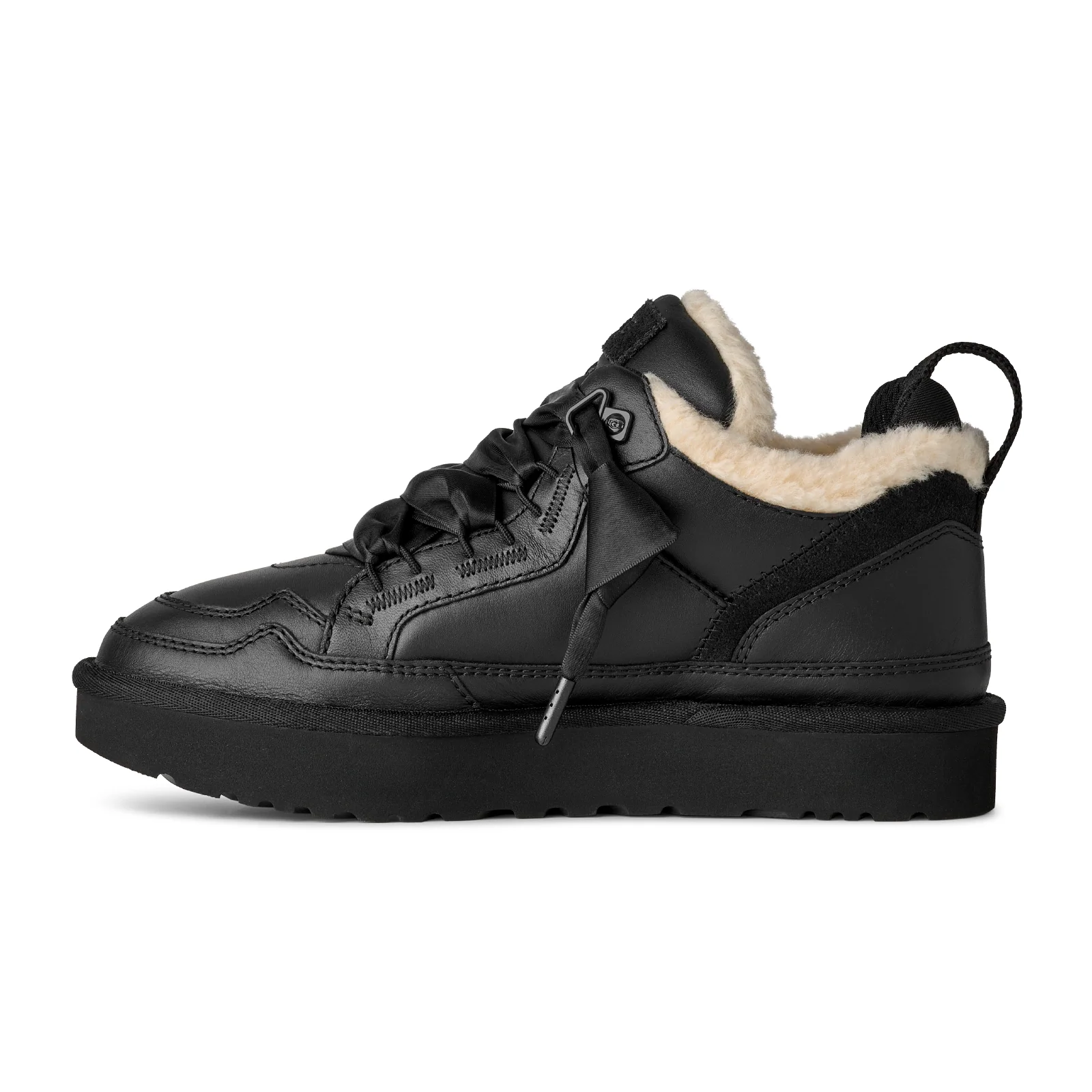 UGG® Lowmel (Women) - Black Leather - Image 2