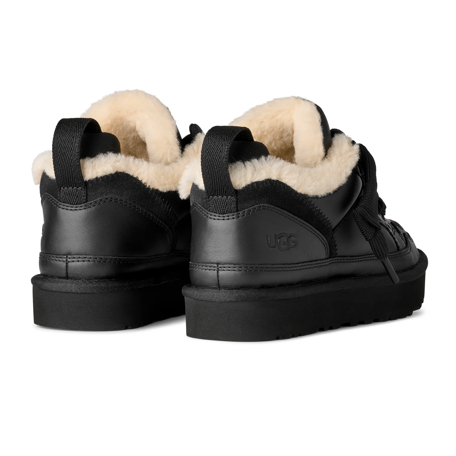 UGG® Lowmel (Women) - Black Leather - Image 4