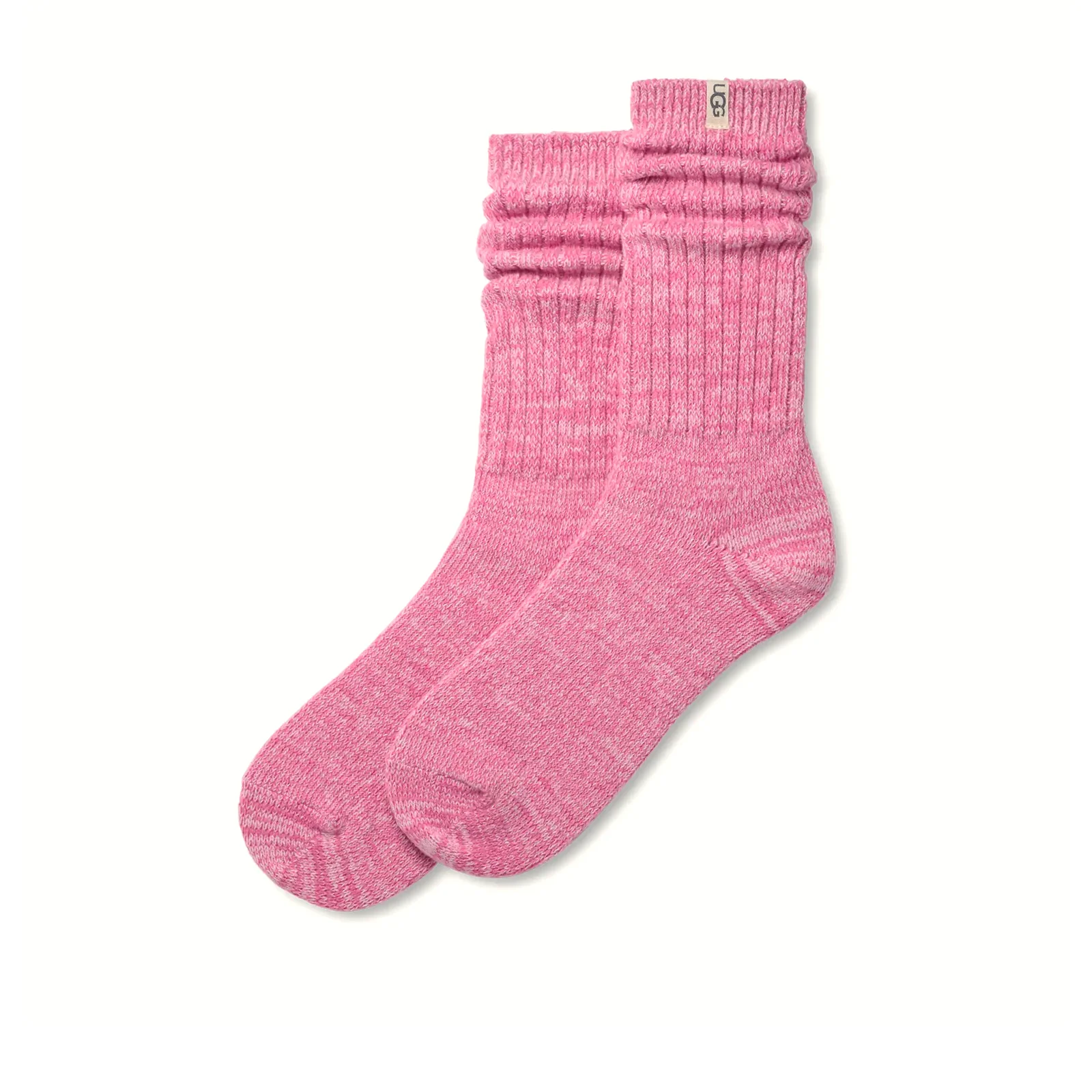 UGG® Rib Knit Slouchy Crew Sock (Women) - Woodviolet - Image 2