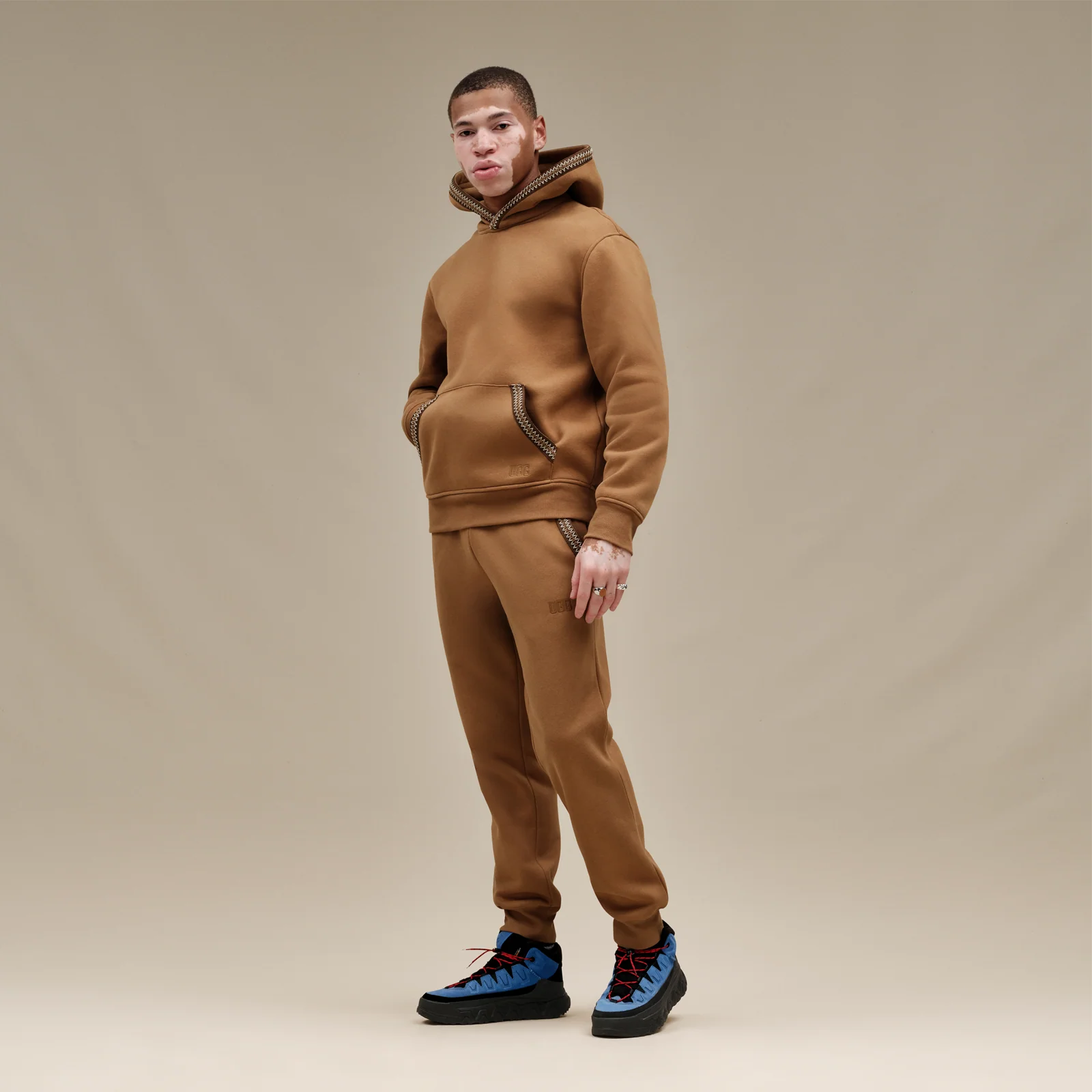 UGG® Tasman Hoodie (Unisex) - Chestnut - Image 4