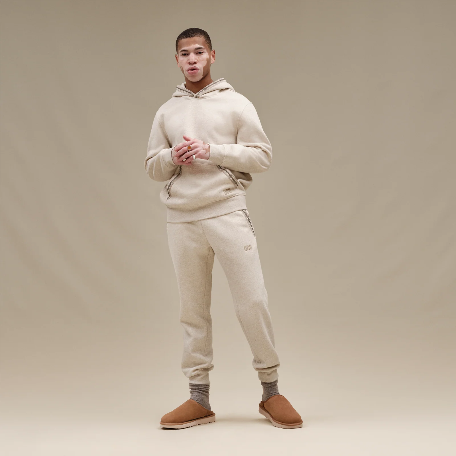 UGG® Tasman Jogger (Unisex) - Caribou Heather - Image 5