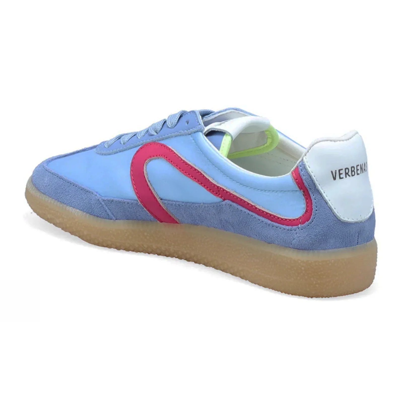 Verbenas Simona Pietra Sneaker (Women) - Sea/Pink/Lima - Image 3