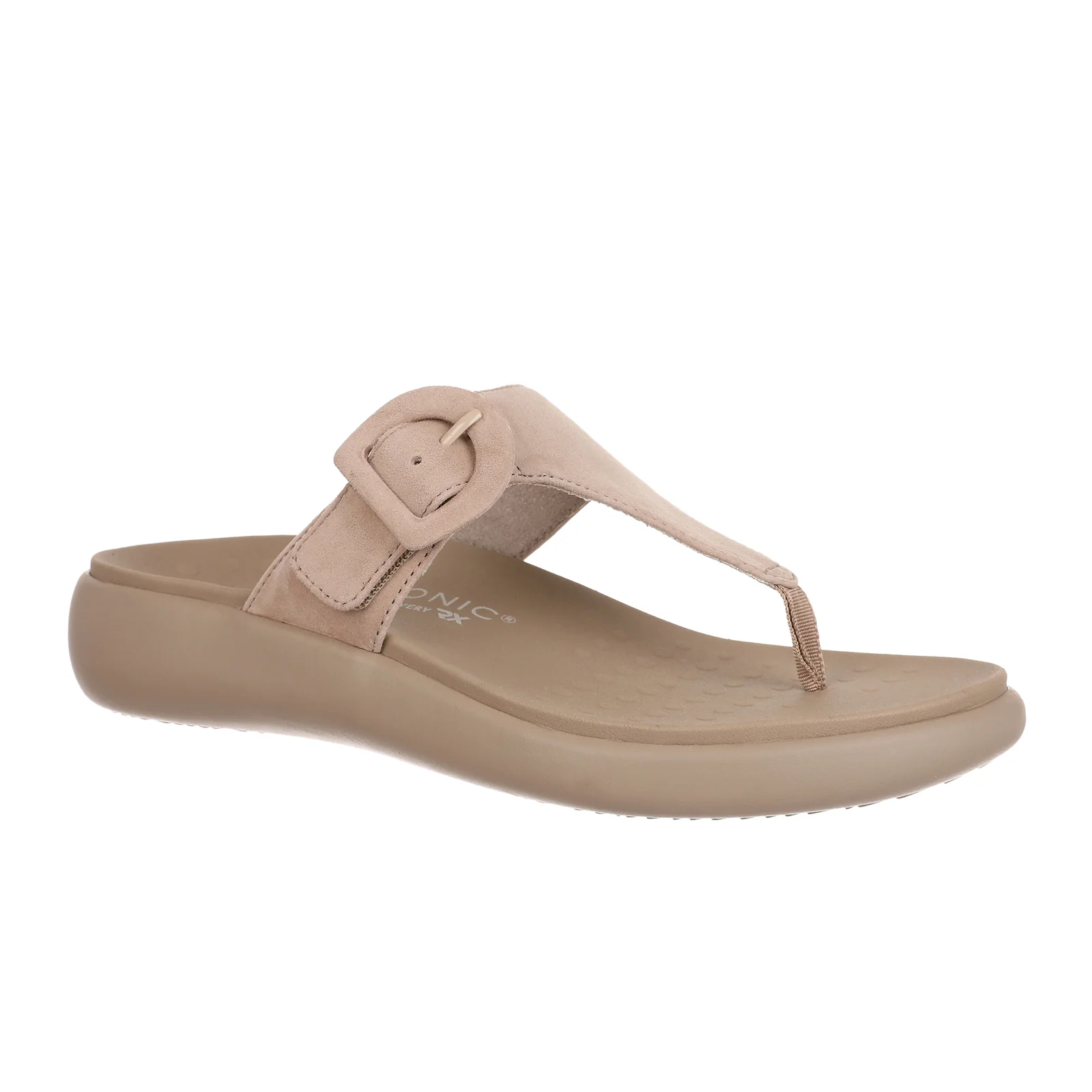 Vionic Activate Sandal (Women) - Taupe Suede
