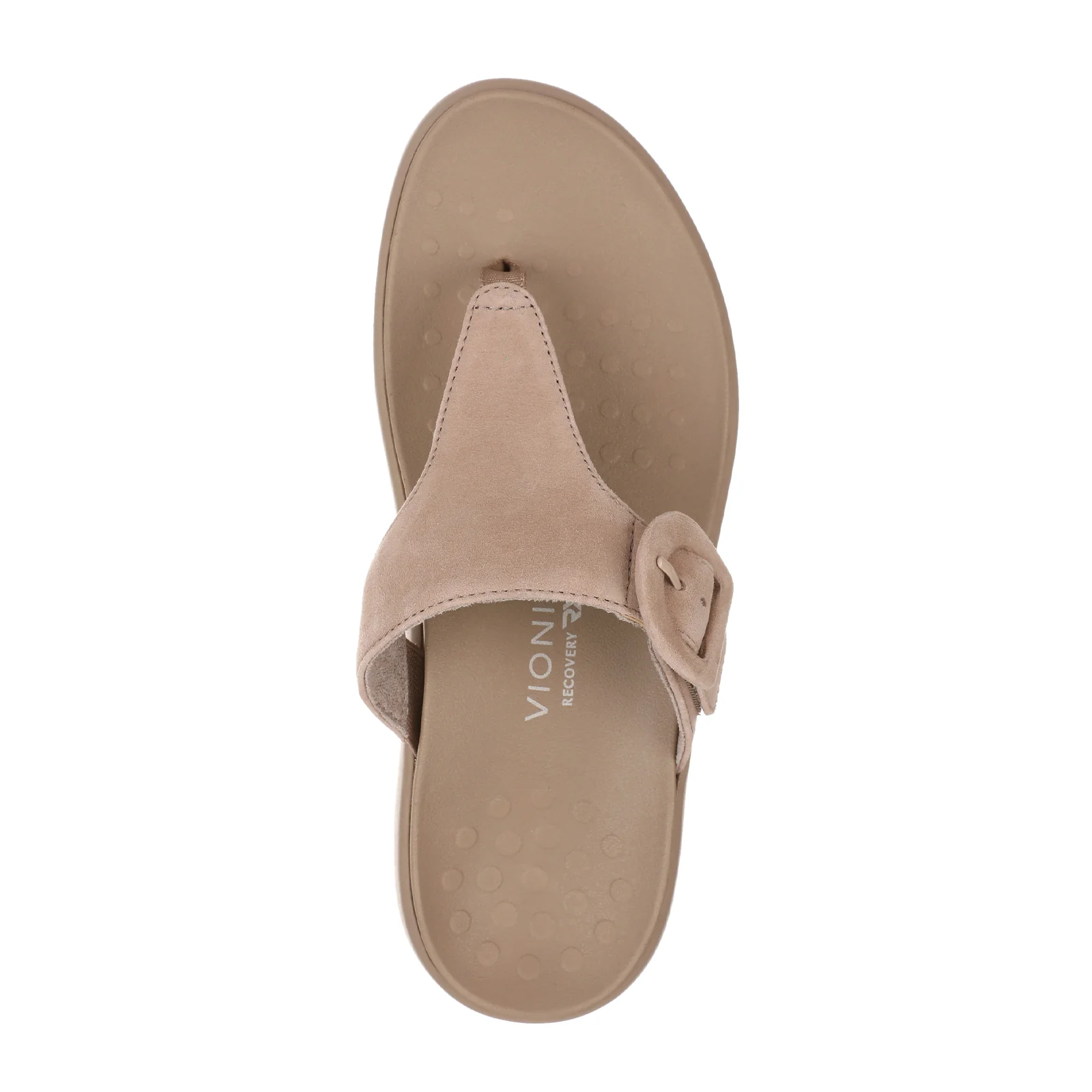 Vionic Activate Sandal (Women) - Taupe Suede - Image 3