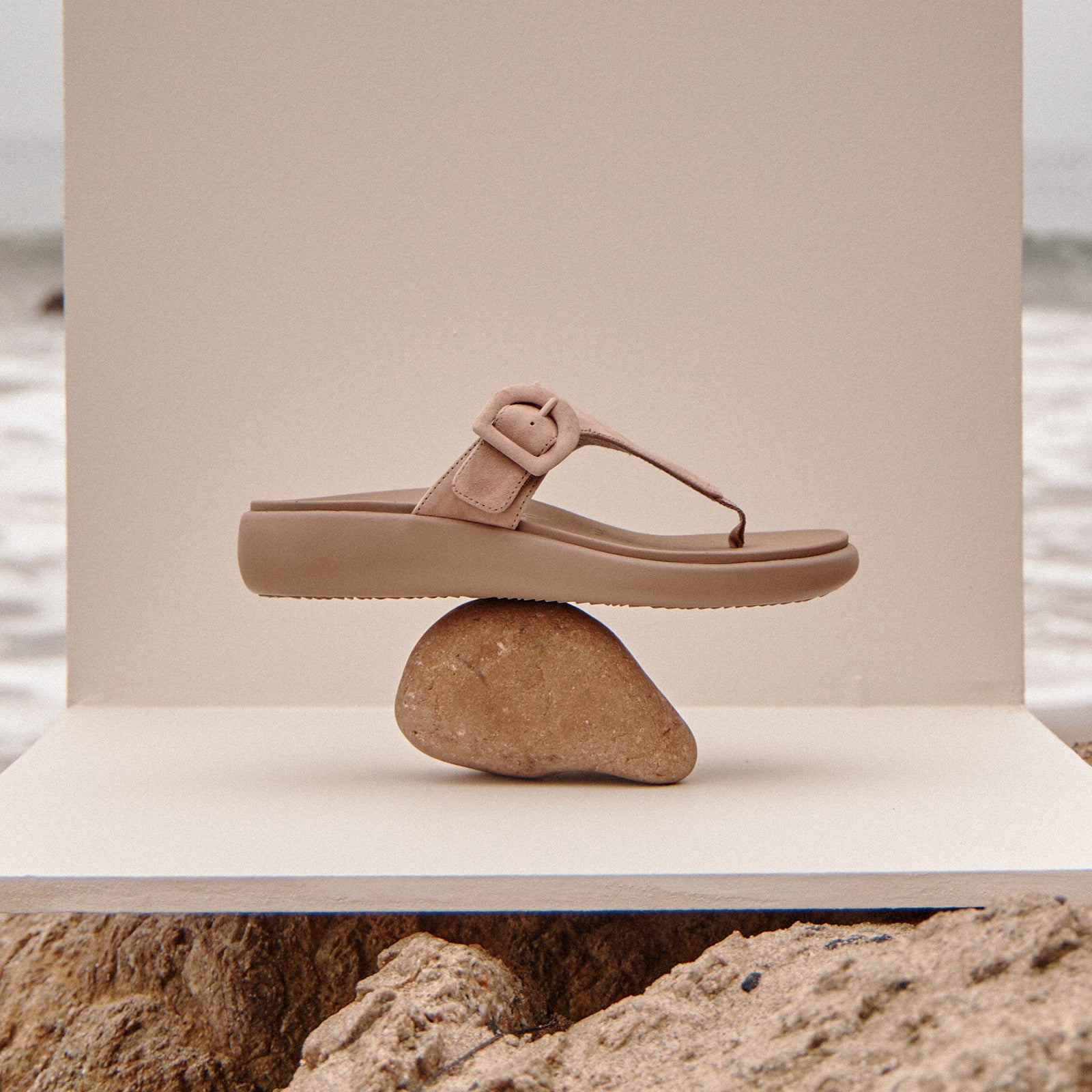 Vionic Activate Sandal (Women) - Taupe Suede - Image 5