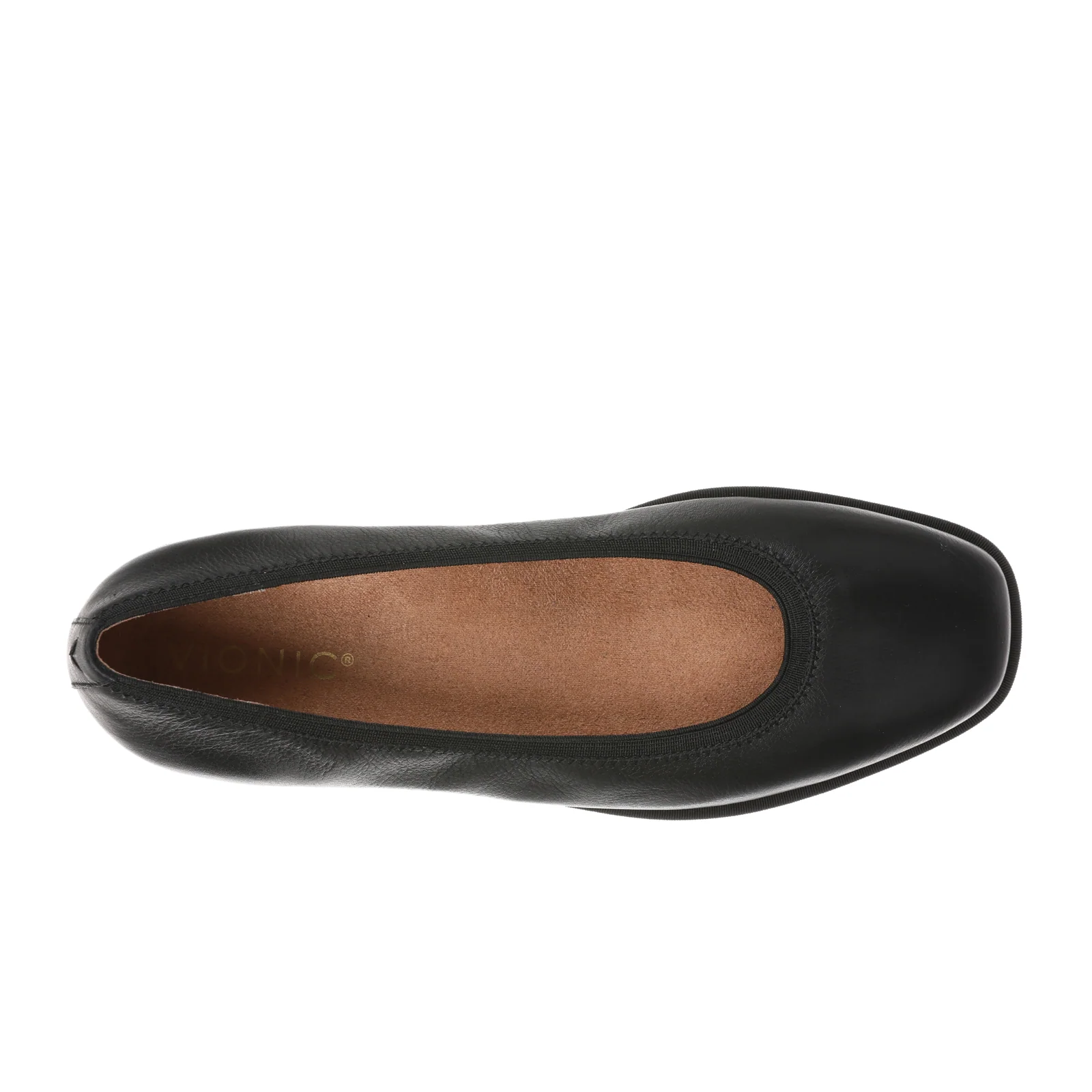 Vionic Caroll 2.0 Ballet Flat (Women) - Black Leather - Image 3