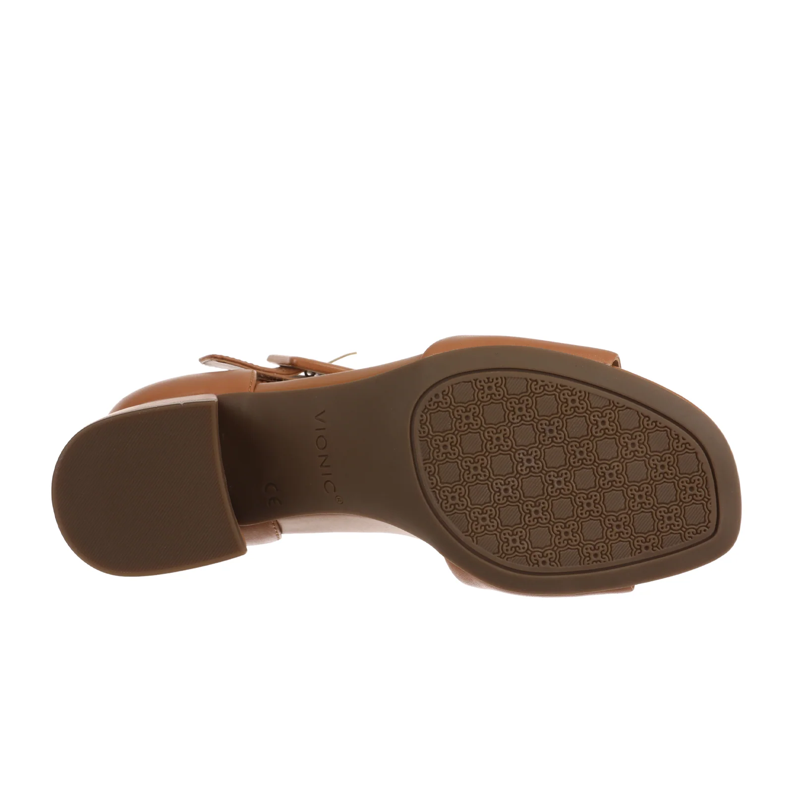 Vionic Chardonnay Heeled Sandal (Women) - Camel Nappa Leather - Image 5