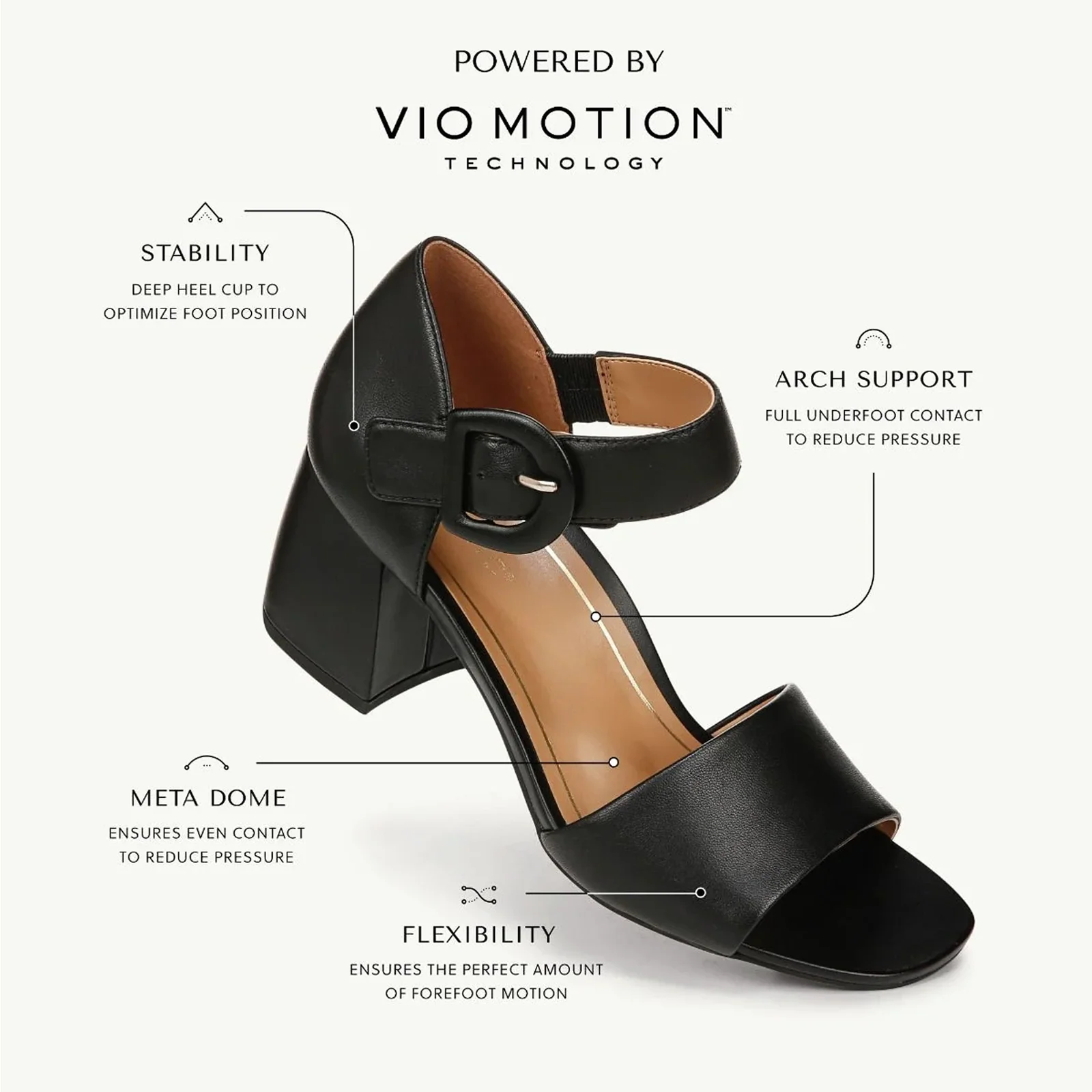 Vionic Chardonnay Heeled Sandal (Women) - Camel Nappa Leather - Image 6