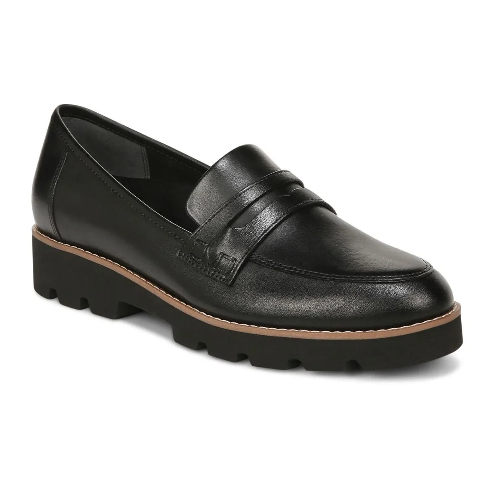 Vionic Cheryl II Loafer (Women) - Black Nappa Leather - Image 3