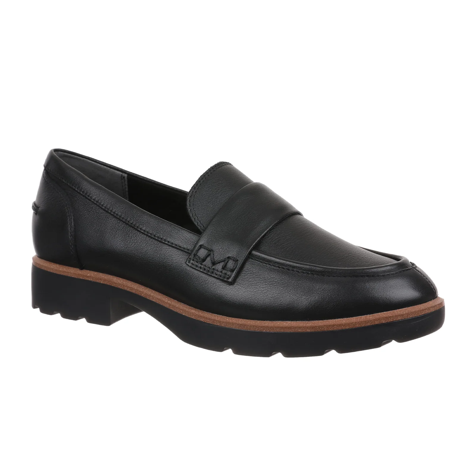 Vionic Cleo Loafer (Women) - Black Leather