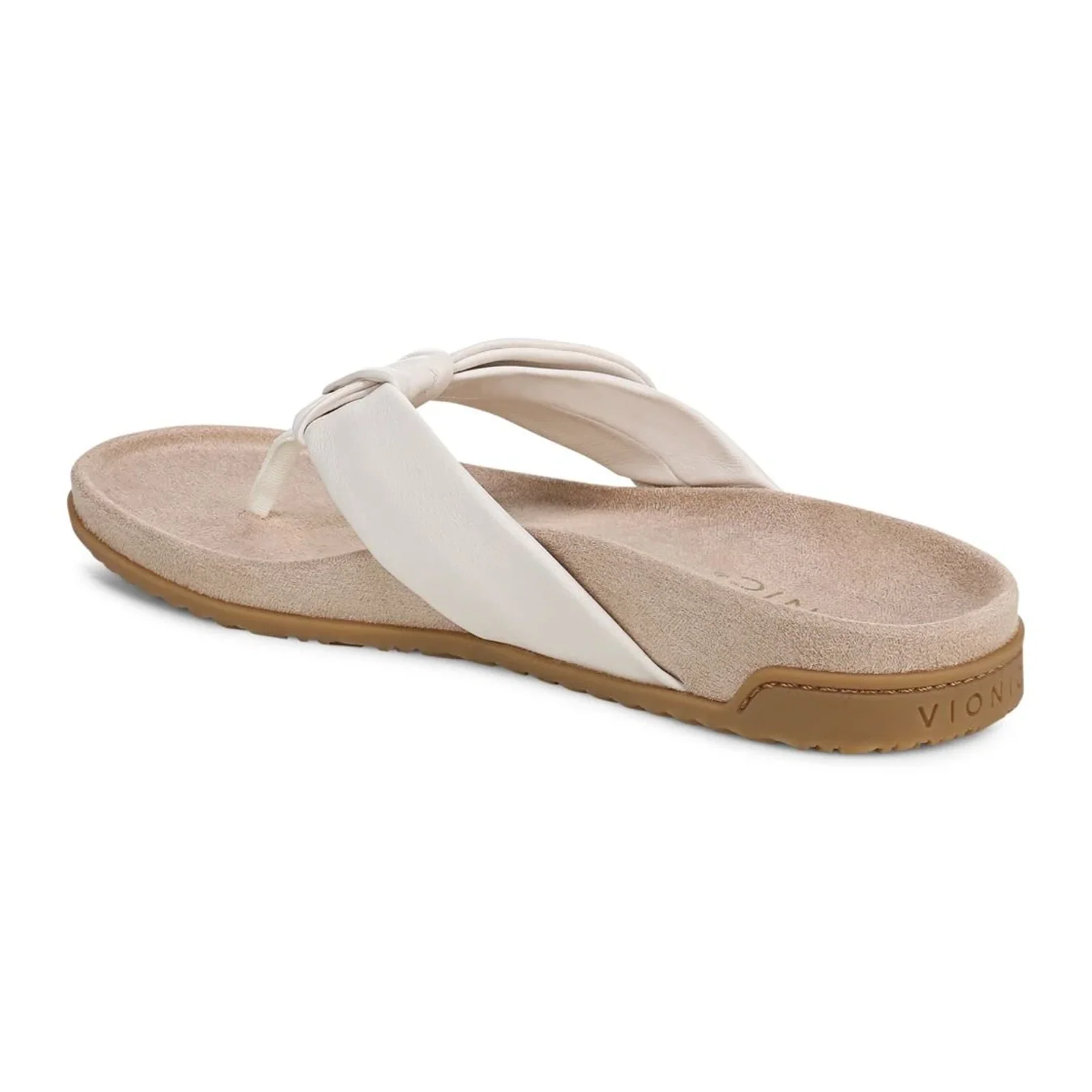 Vionic Eva Sandal (Women) - Sea Salt Leather - Image 3