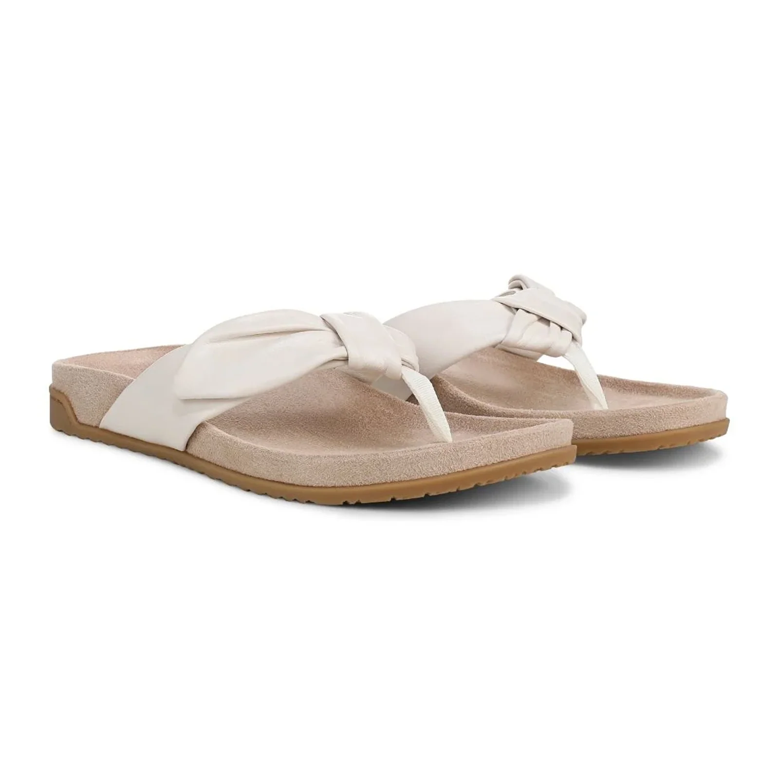 Vionic Eva Sandal (Women) - Sea Salt Leather - Image 4