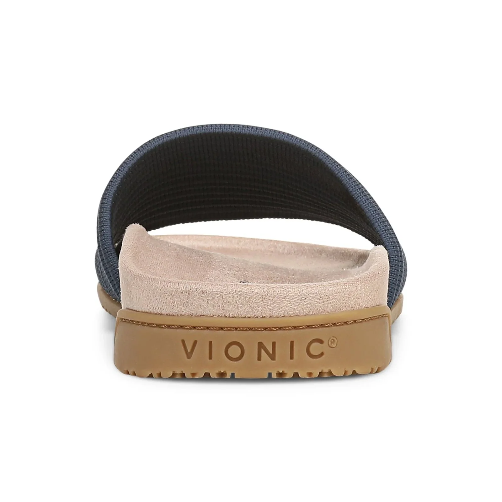 Vionic Evie Knit Slide Sandal (Women) - Dark Denim - Image 5