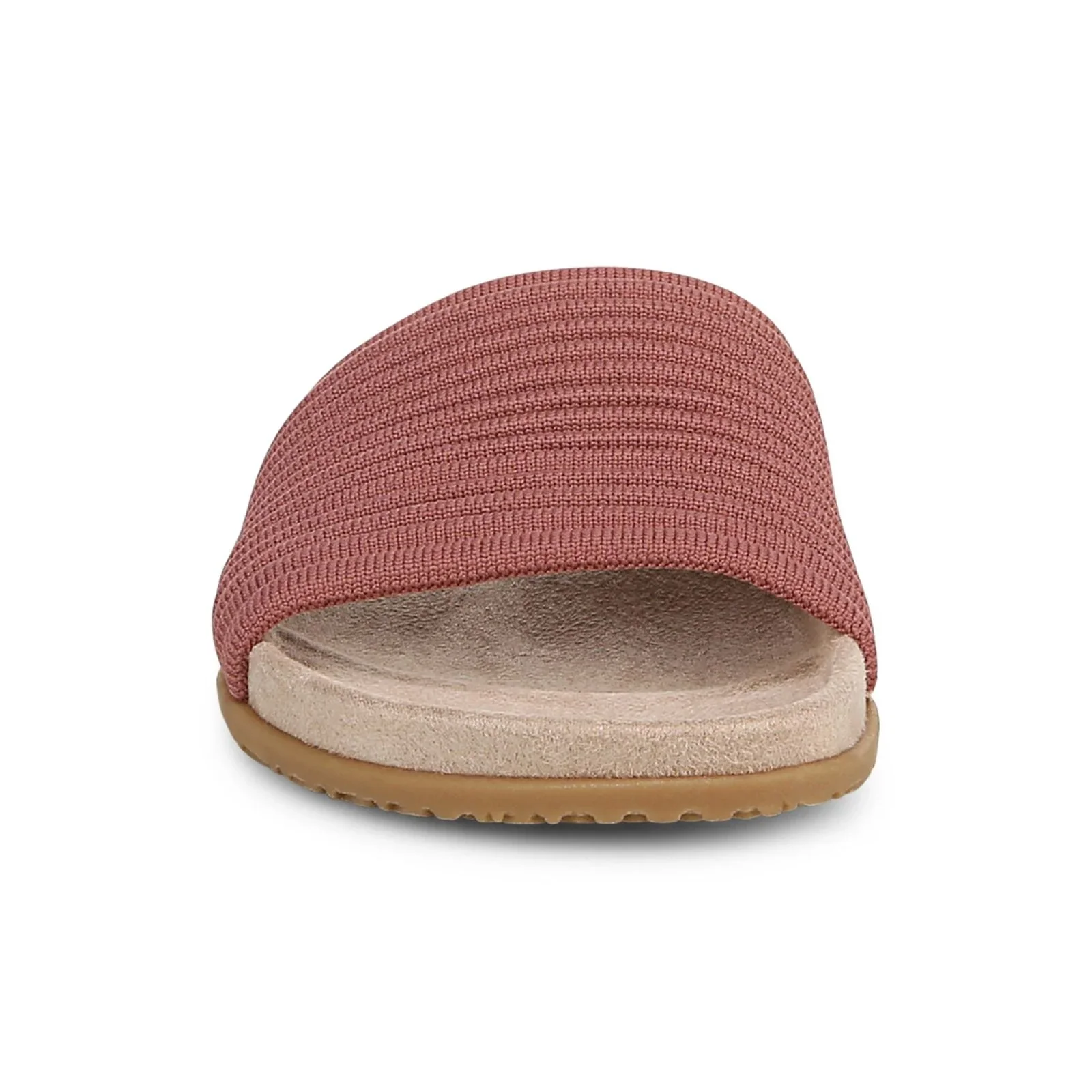 Vionic Evie Knit Slide Sandal (Women) - Withered Rose - Image 4
