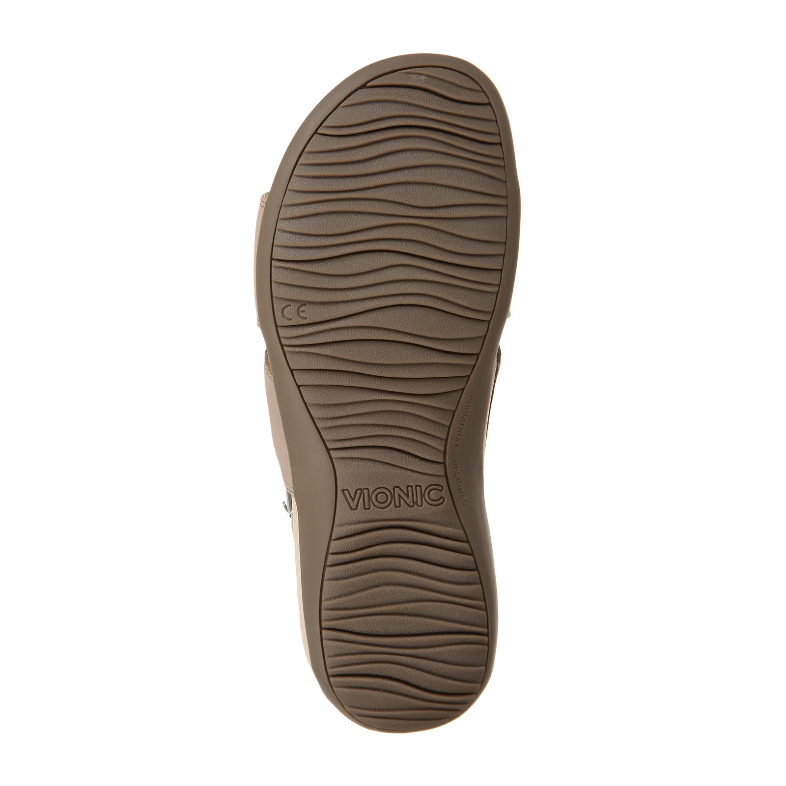 Vionic Morro Backstrap Sandal (Women) - Taupe Leather - Image 4