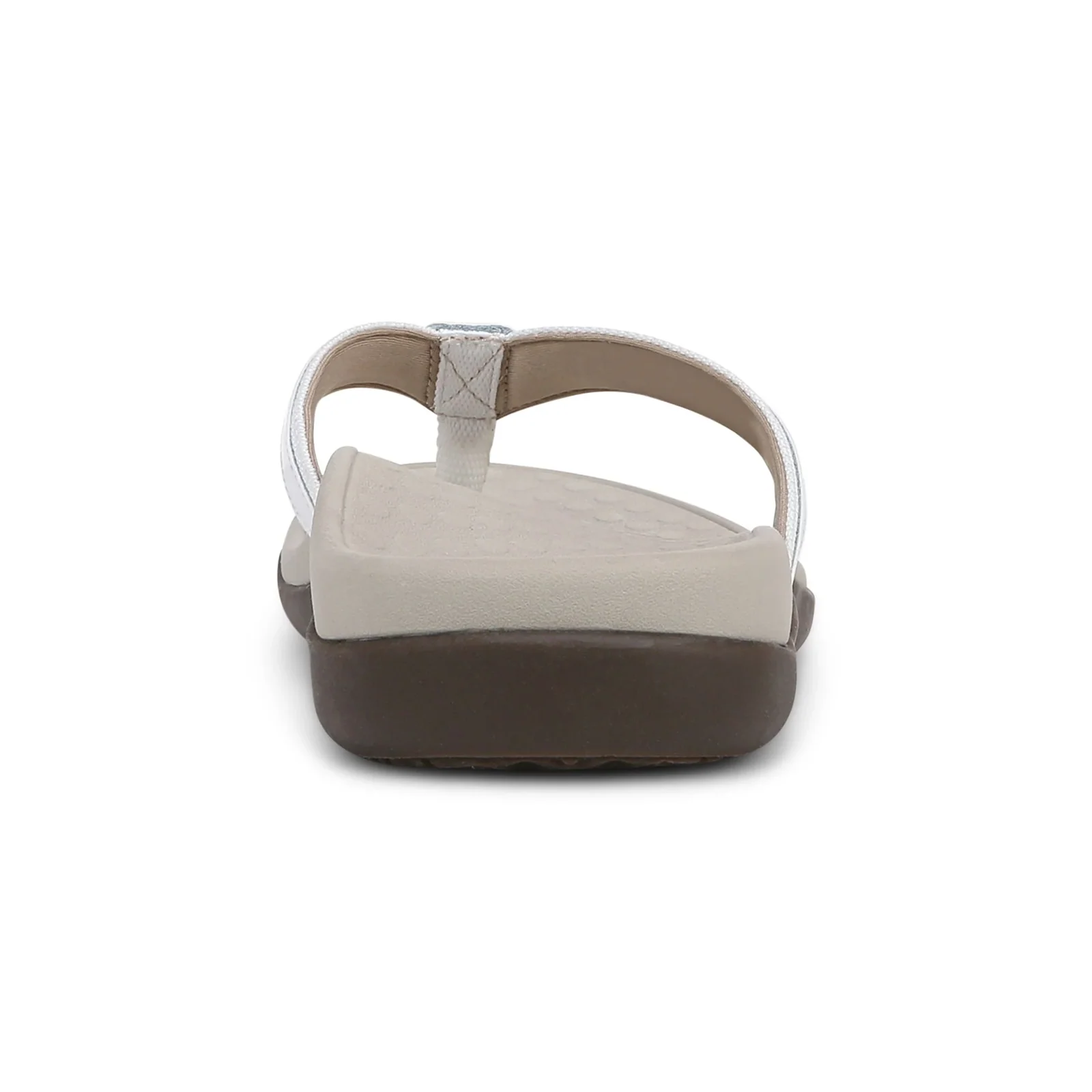 Vionic Tide Sandal (Women) - White Patent Webbing - Image 6